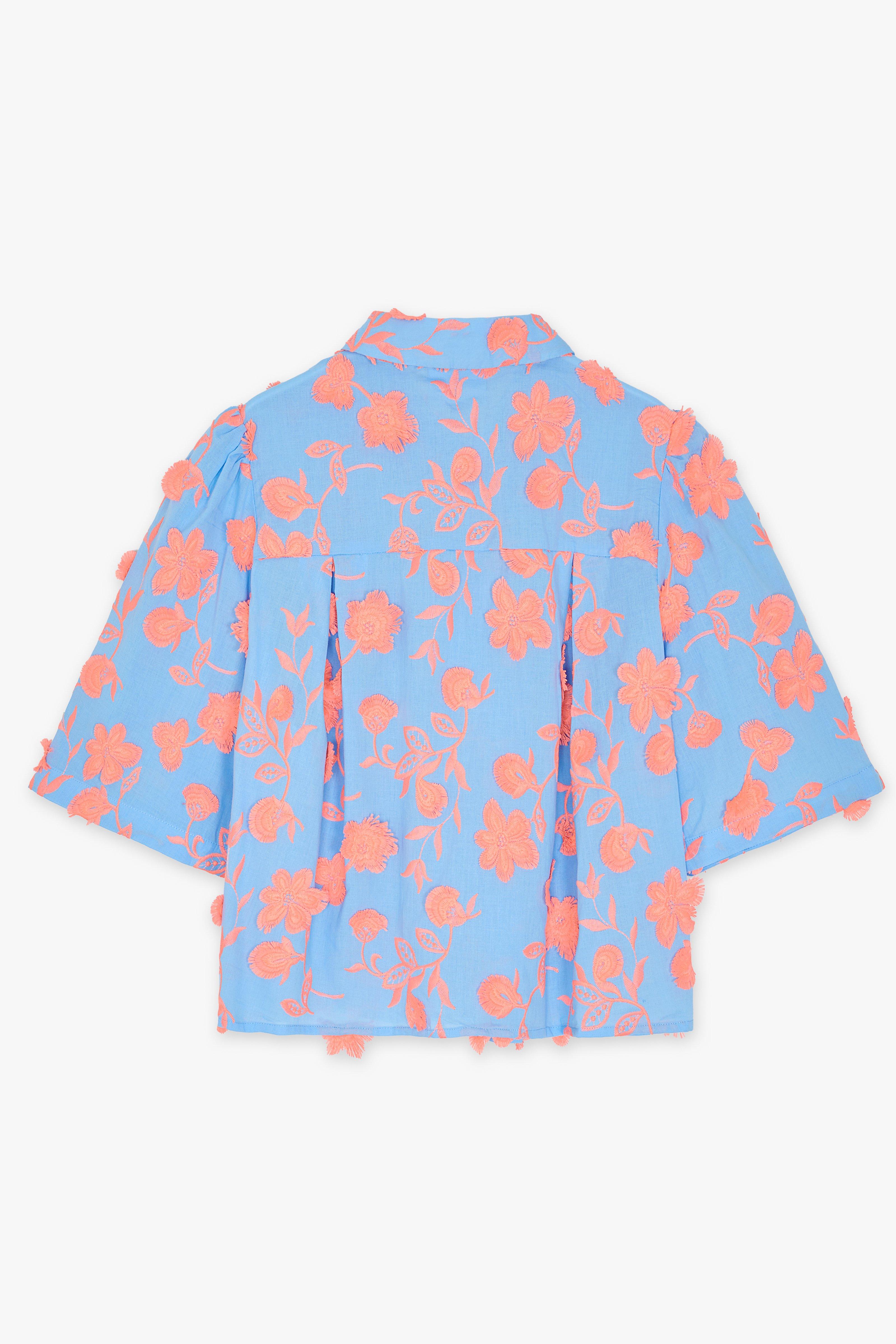 CKS - SIDO - Bluse Lange Ärmel - Hellblau