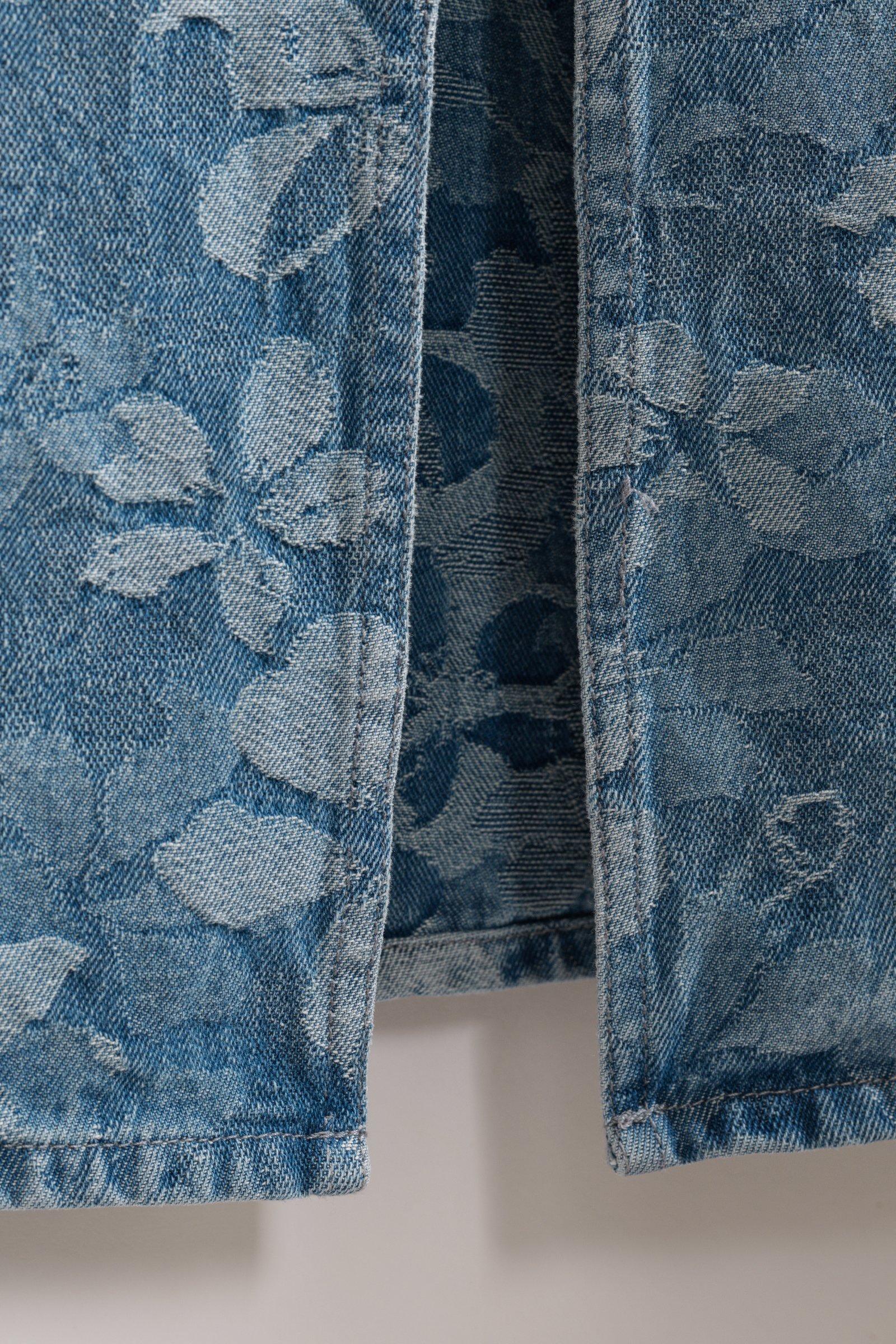 CKS - SKETCHY - lange rok - blauw