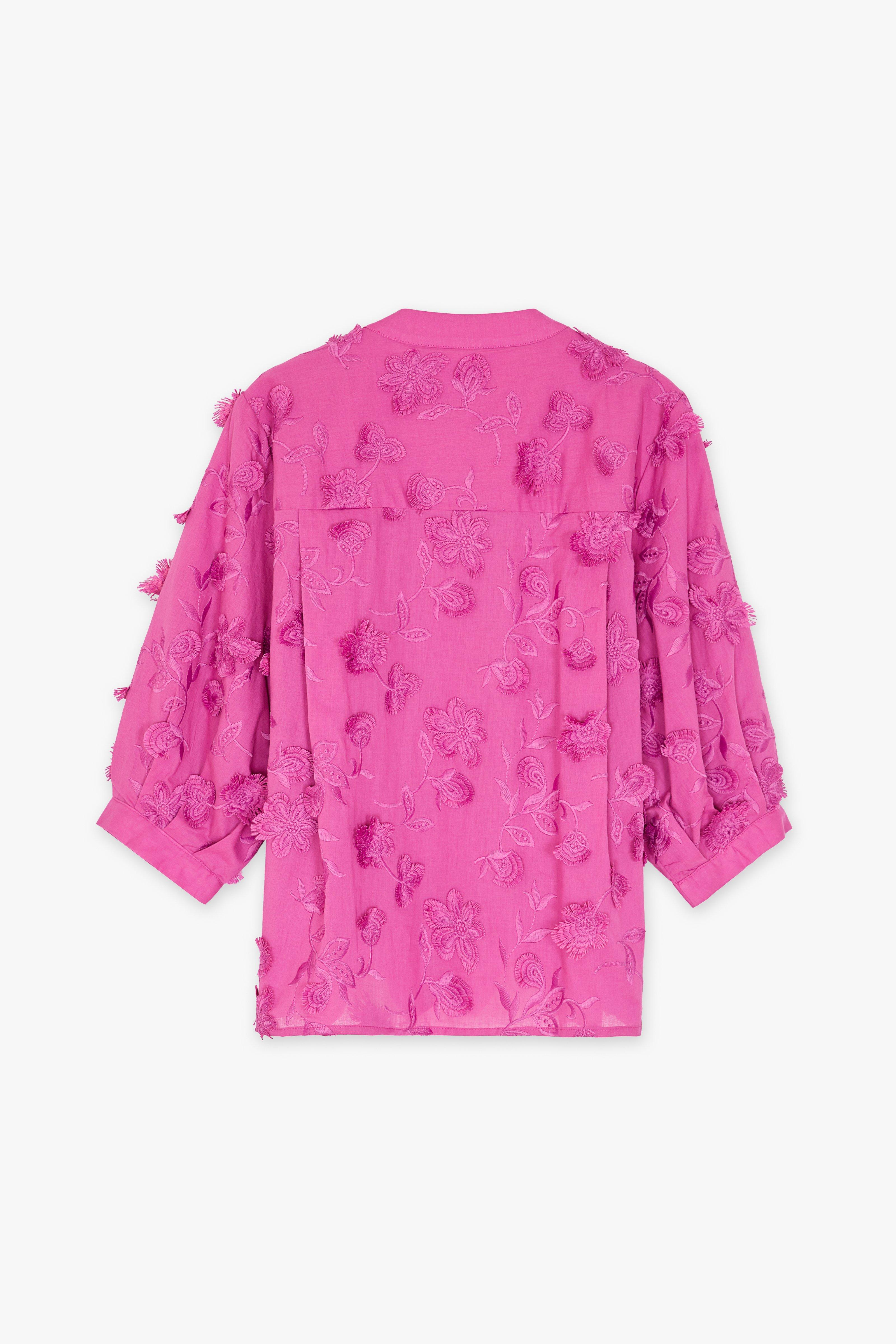 CKS - SONICA - blouse korte mouwen - paars