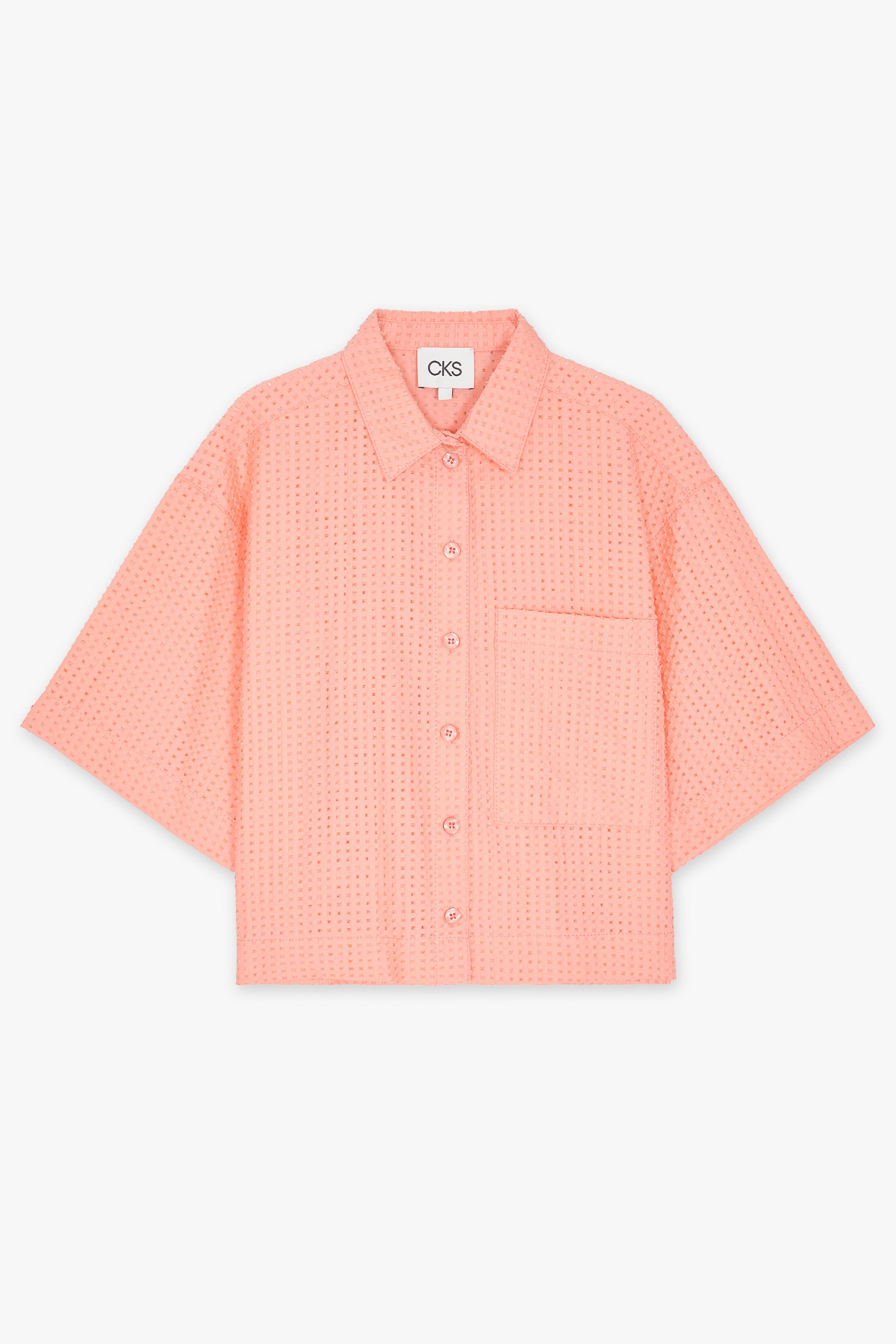 CKS - SONICKS - blouse lange mouwen - intens oranje