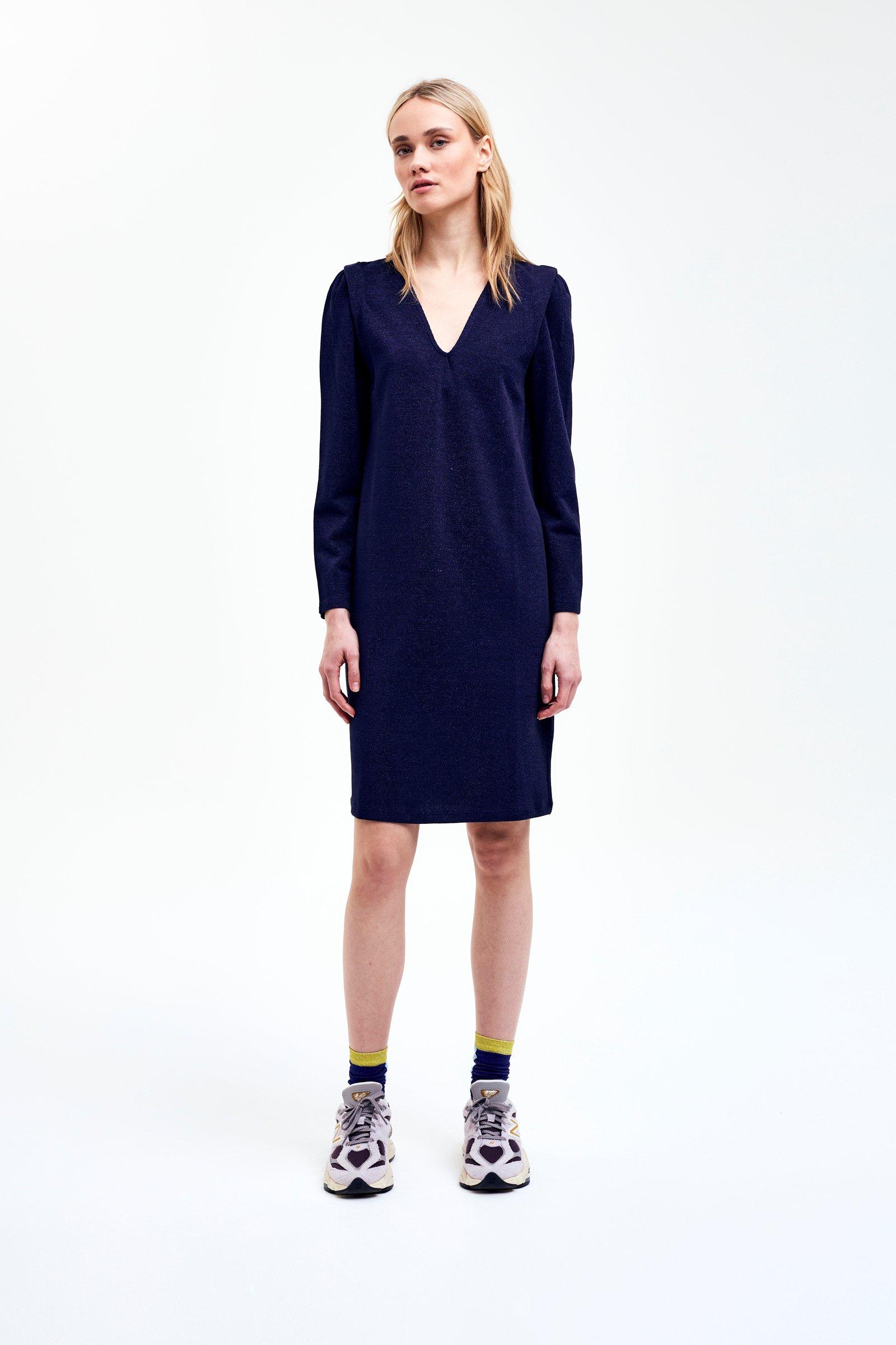 CKS - DOLORES - robe courte - bleu foncé