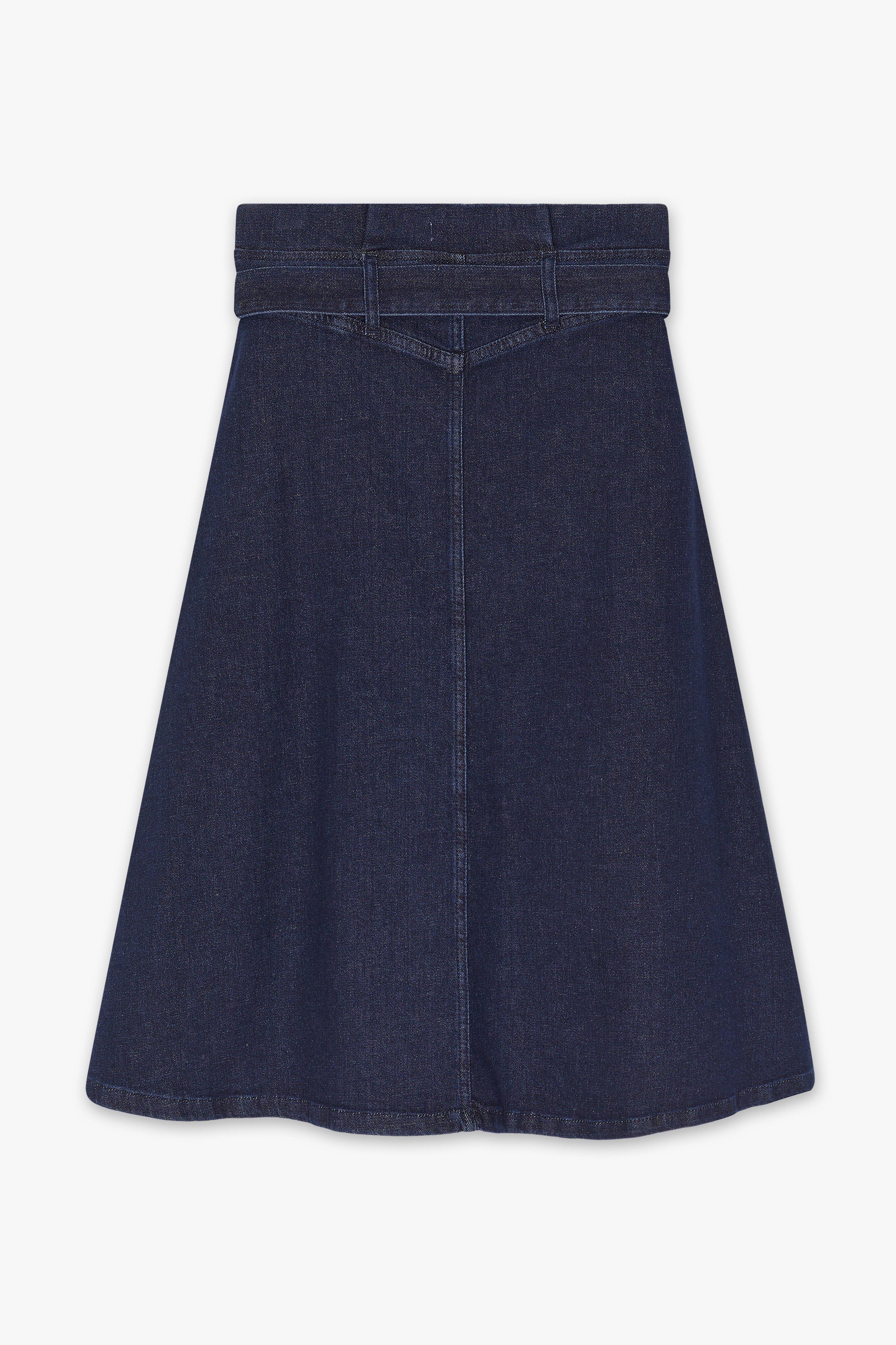 CKS - INOA - midijupe - bleu foncé