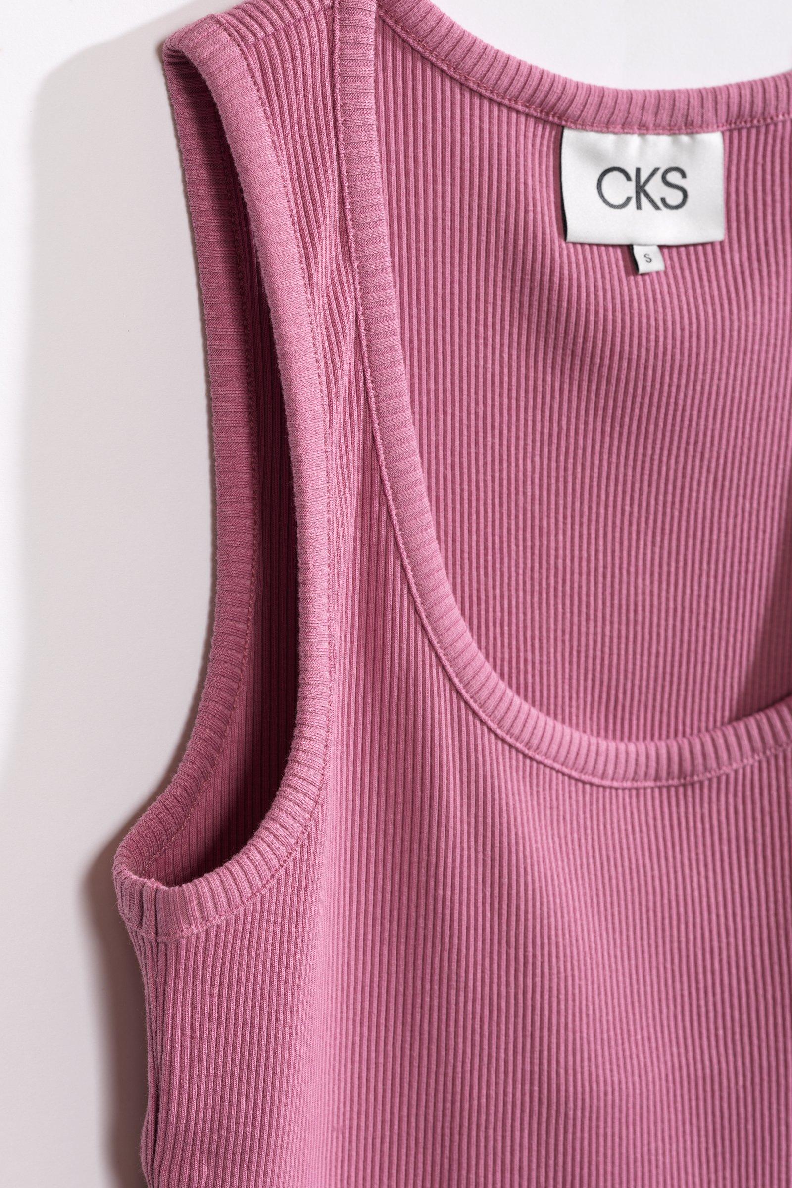 CKS - TANK - singlet - roze