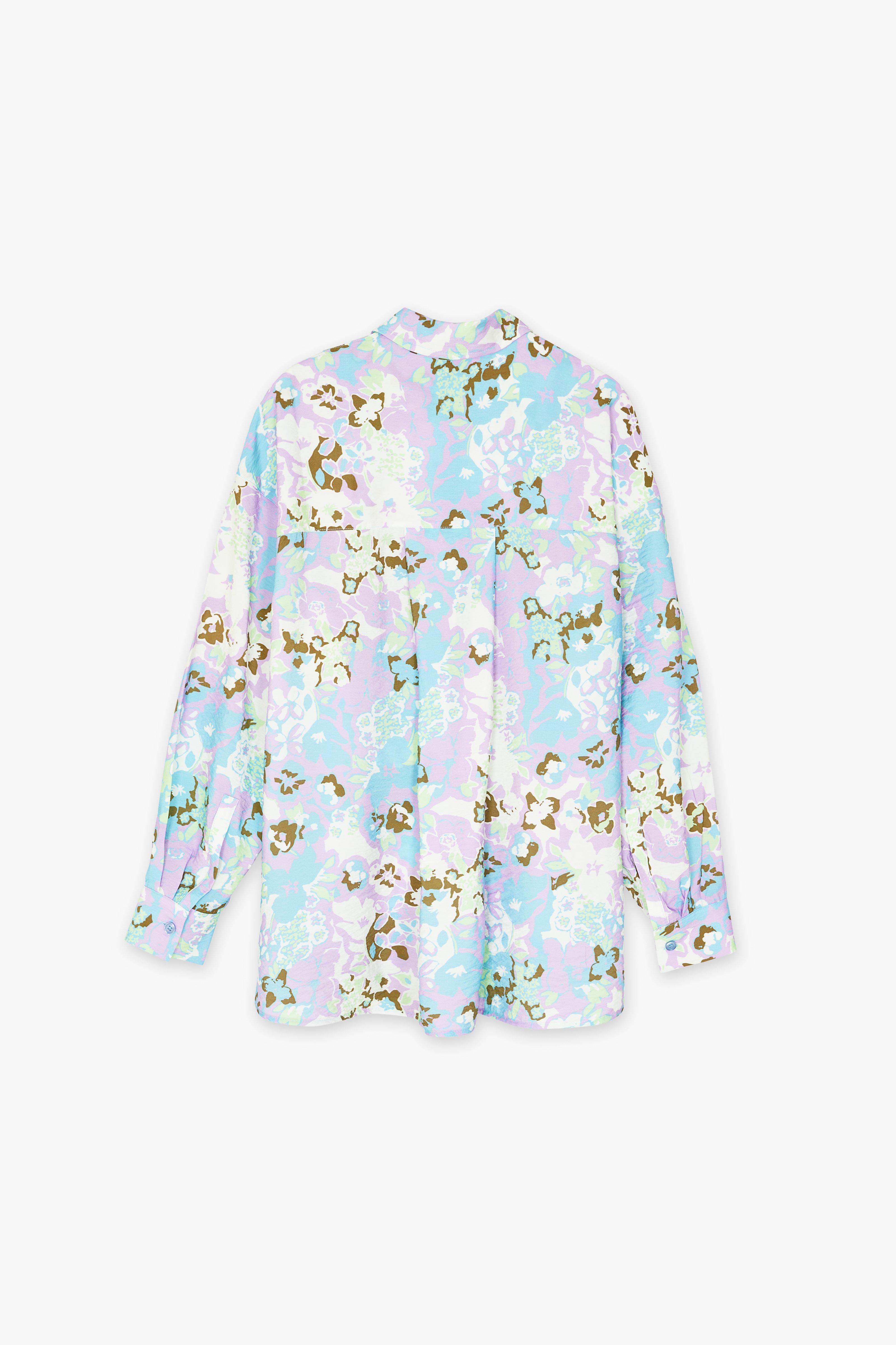 CKS - STAND - blouse korte mouwen - blauw