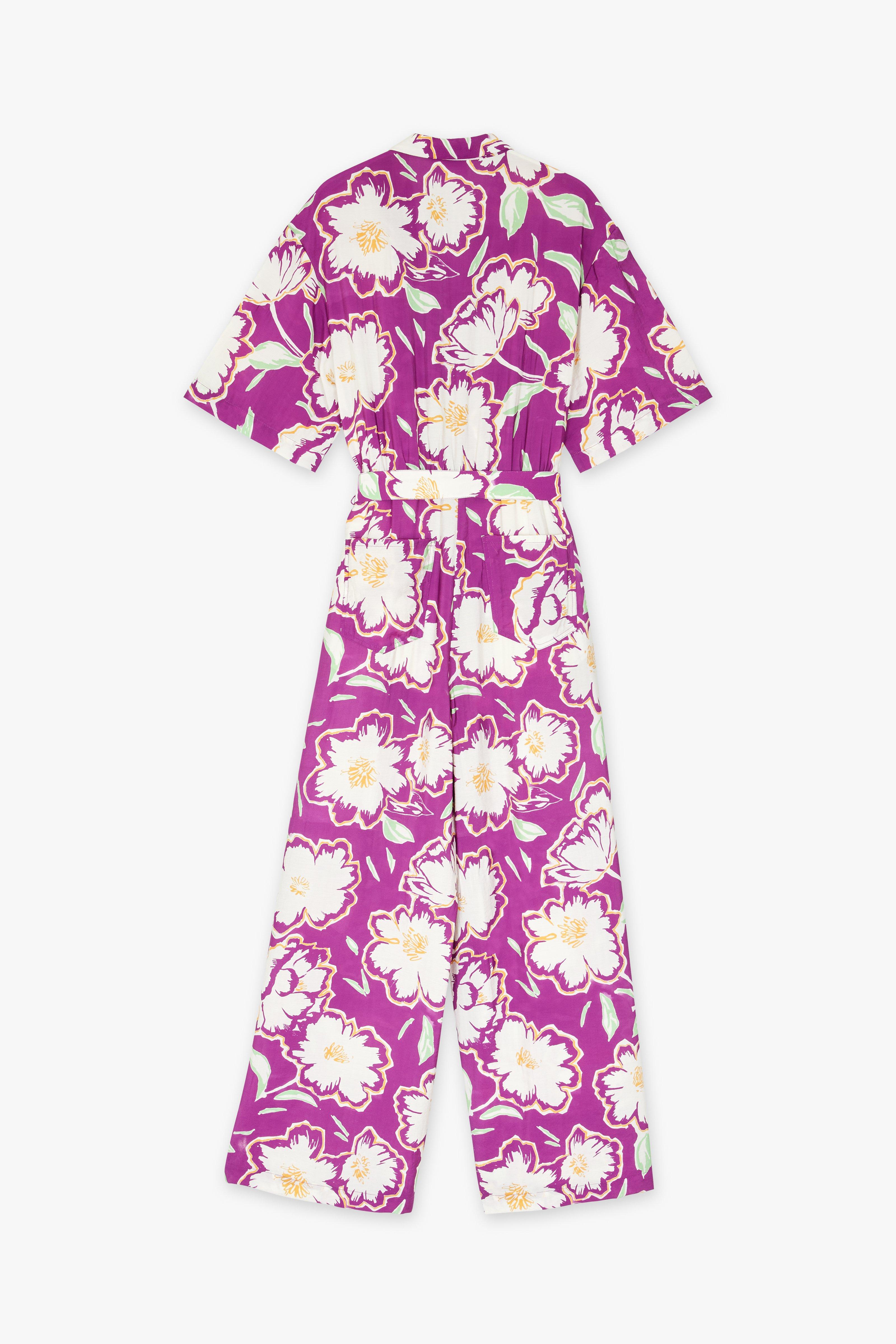 CKS - JANASLEEVE - jumpsuit - paars