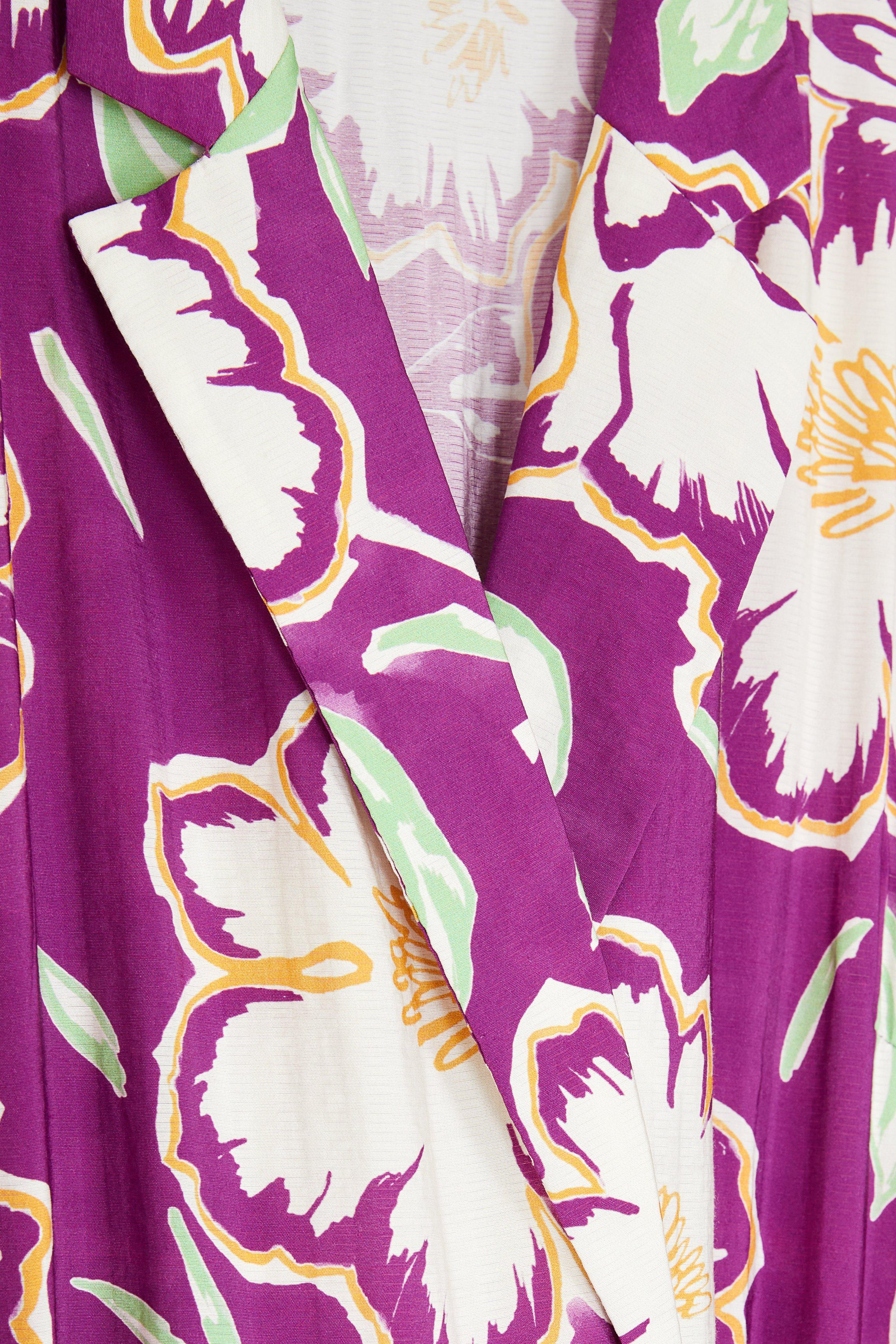 CKS - JANASLEEVE - long jumpsuit - purple