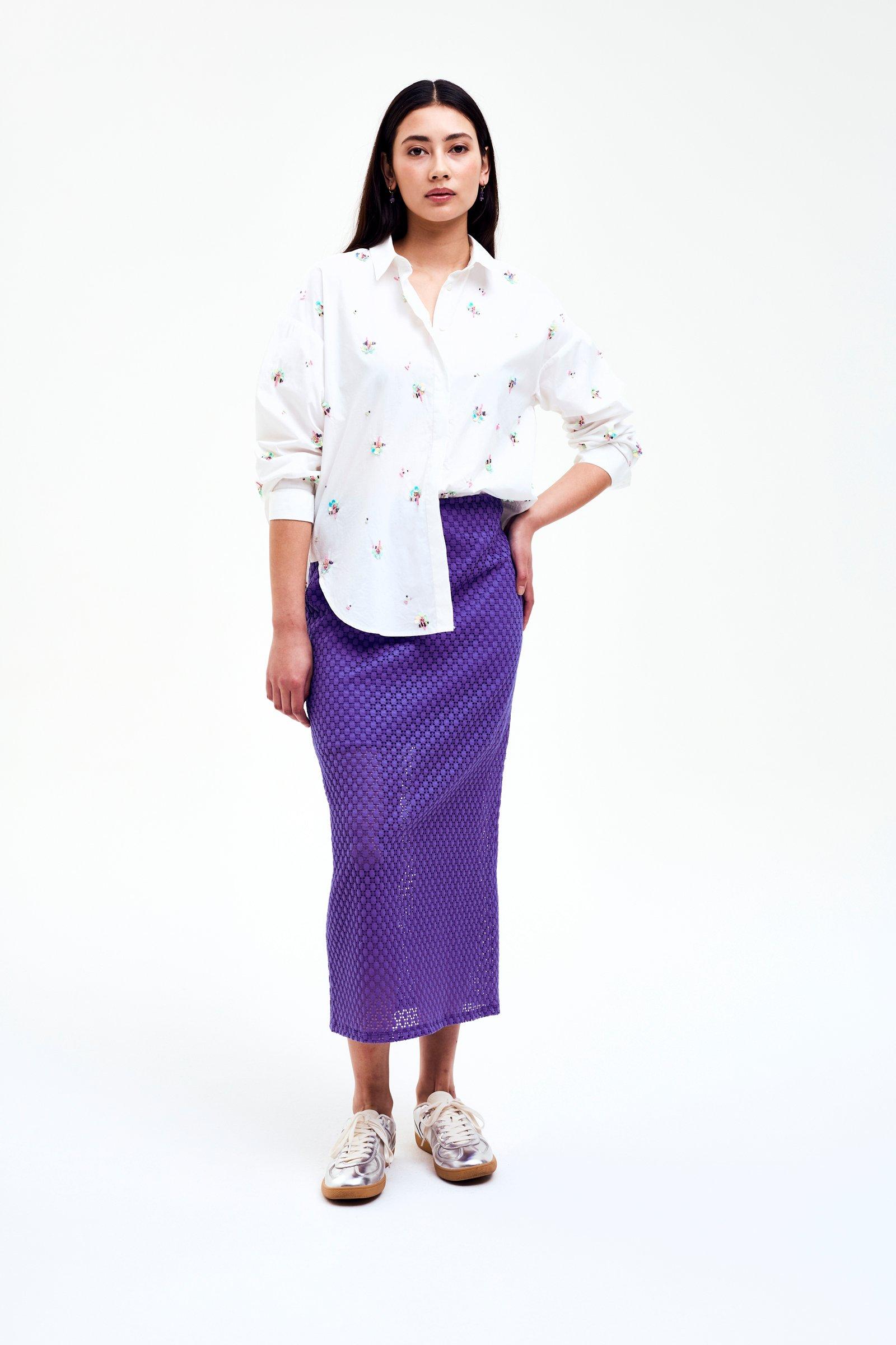CKS - SUPERS - blouse korte mouwen - wit