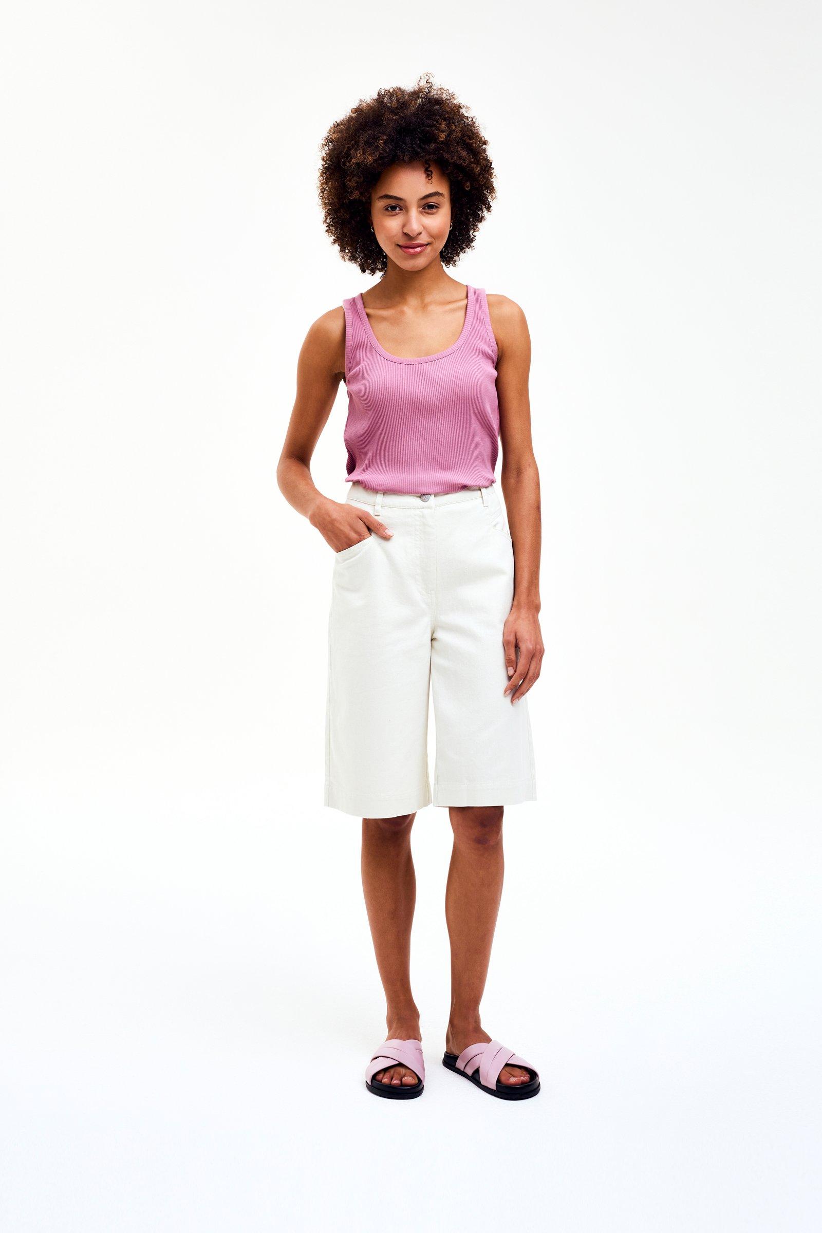 CKS - SHAKE - bermuda long - beige clair