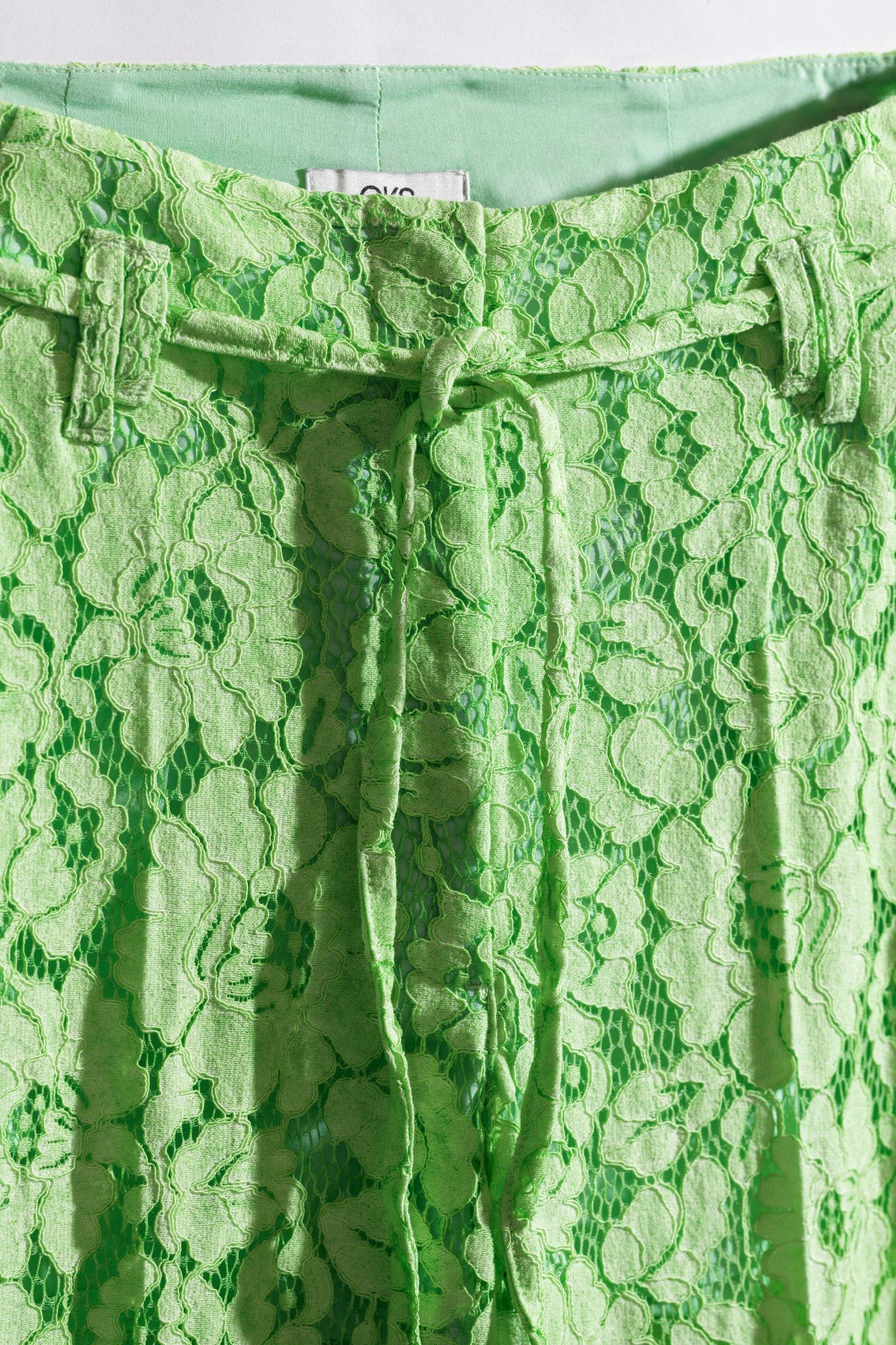 CKS - BLACE - lange broek - intens groen