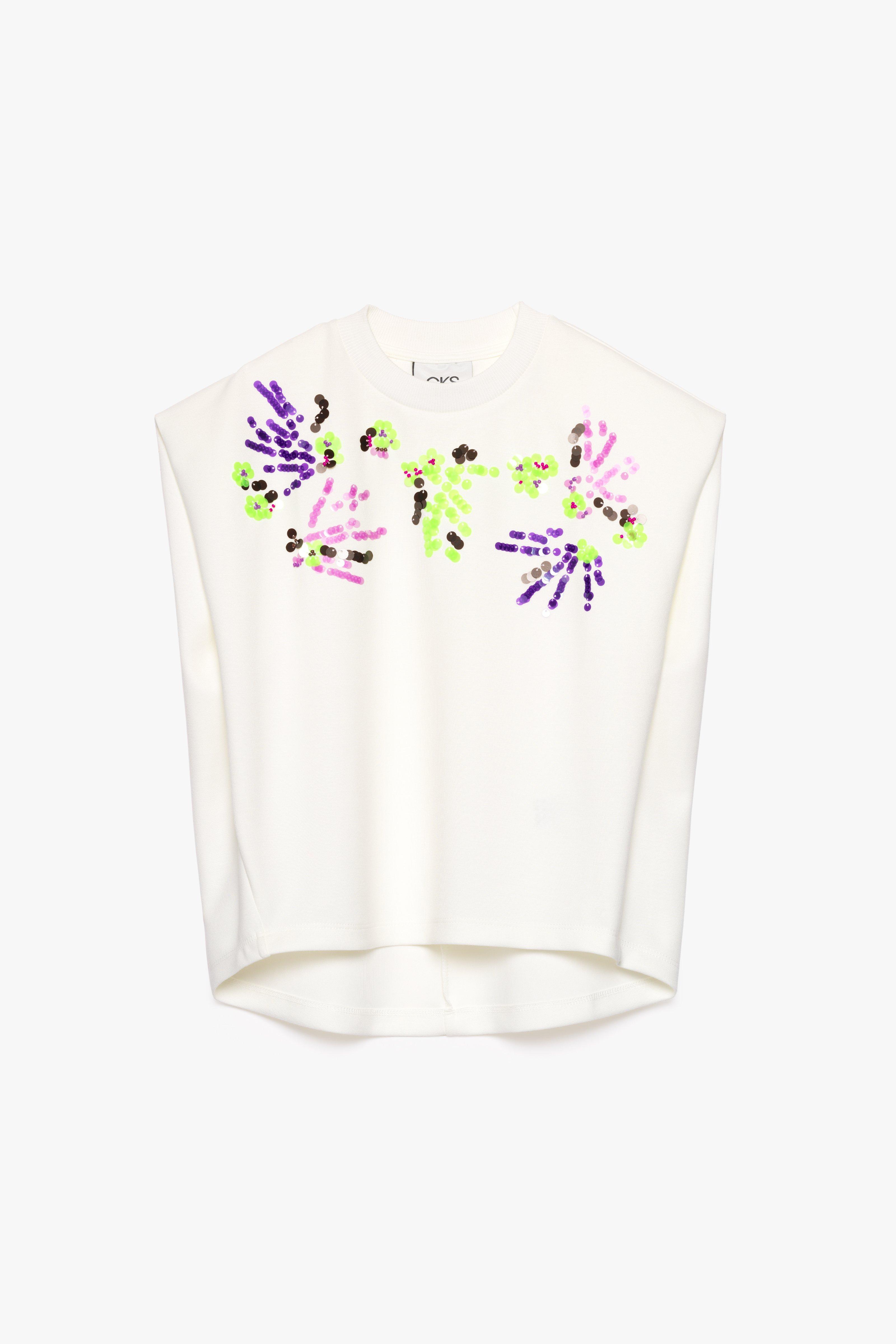 CKS - SWAP - t-shirt korte mouwen - lichtbeige
