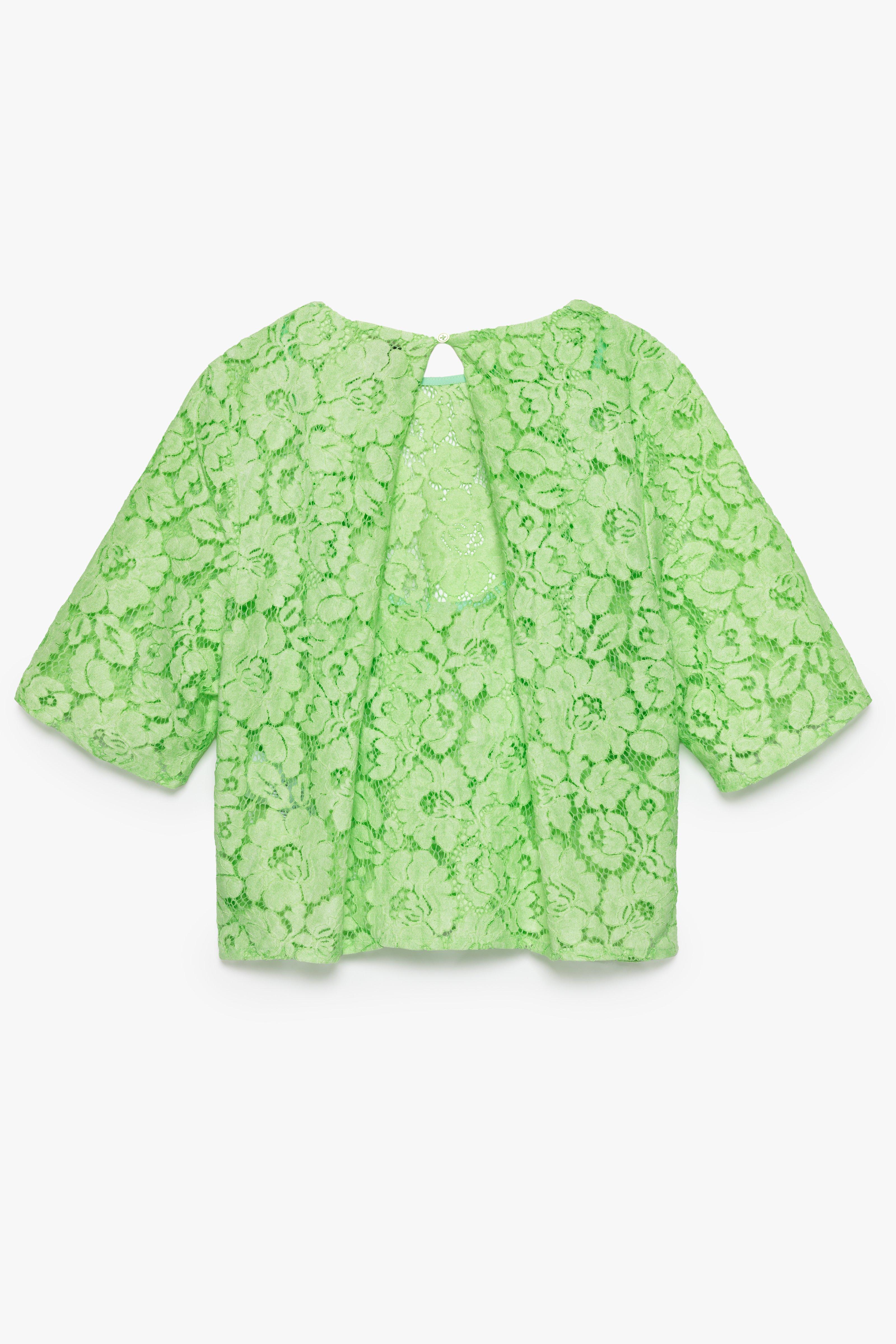 CKS - TIRIANA - blouse lange mouwen - intens groen