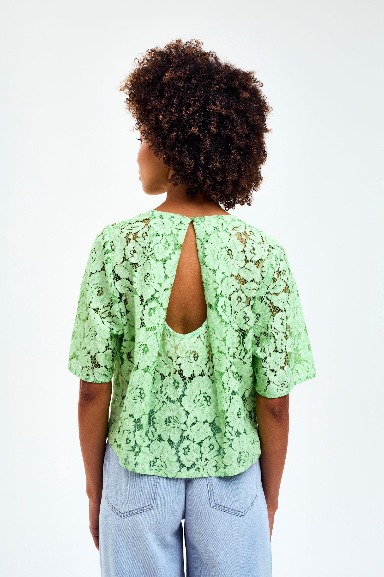 CKS - TIRIANA - blouse lange mouwen - intens groen