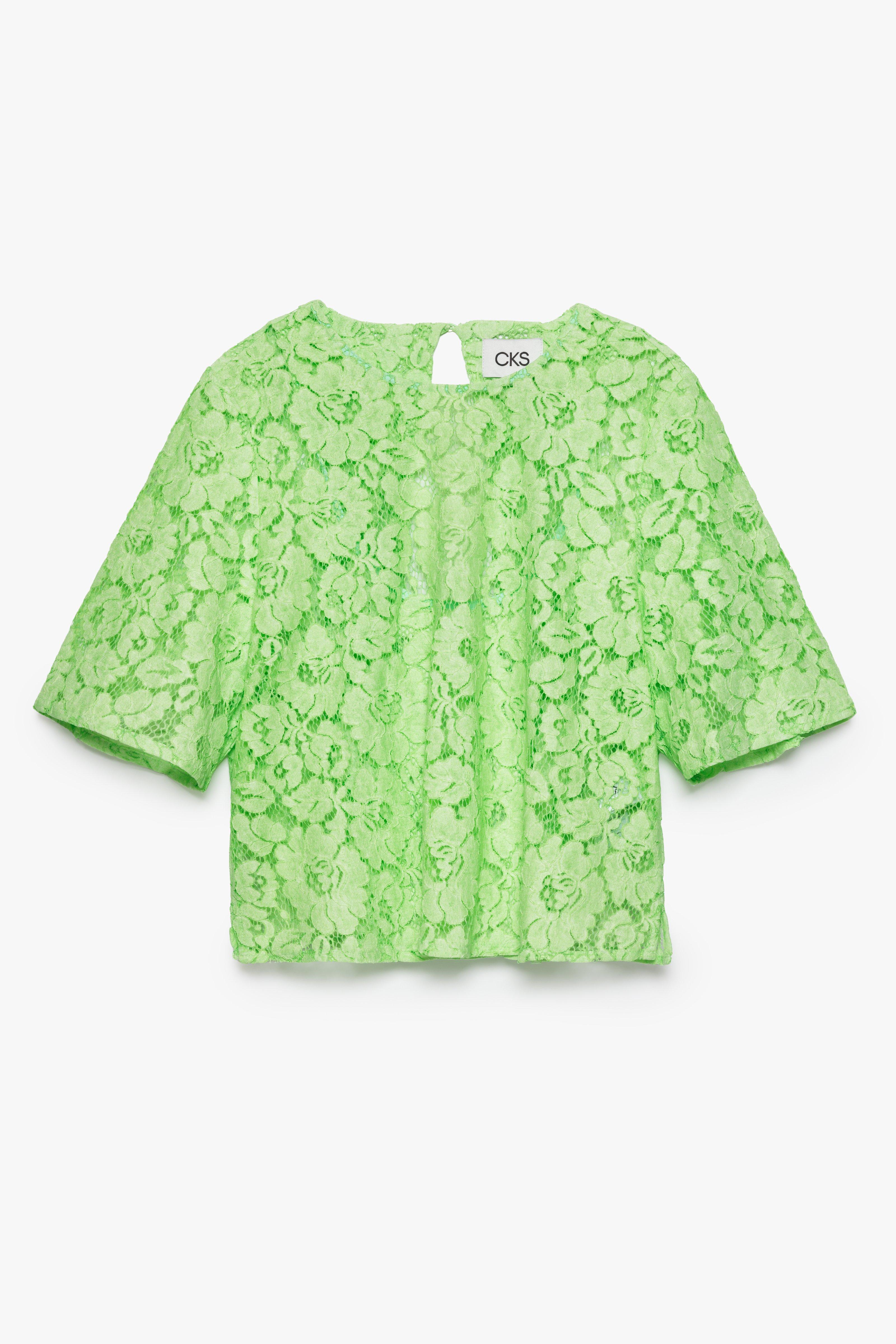 CKS - TIRIANA - blouse lange mouwen - intens groen