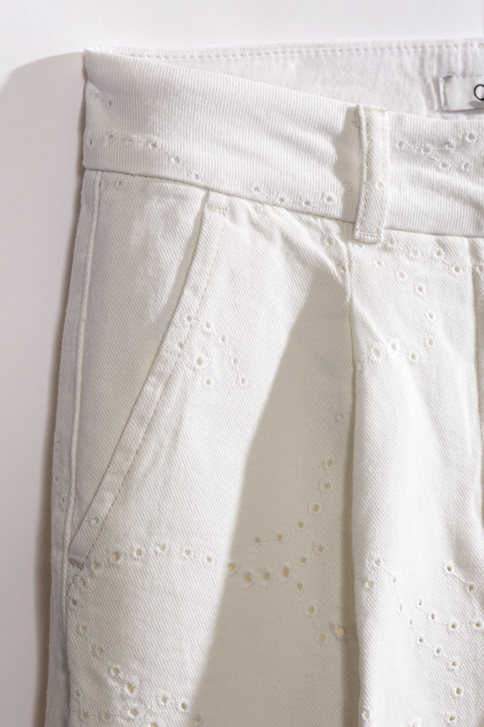 CKS - TRINIDAD - pantalon à la cheville - beige clair