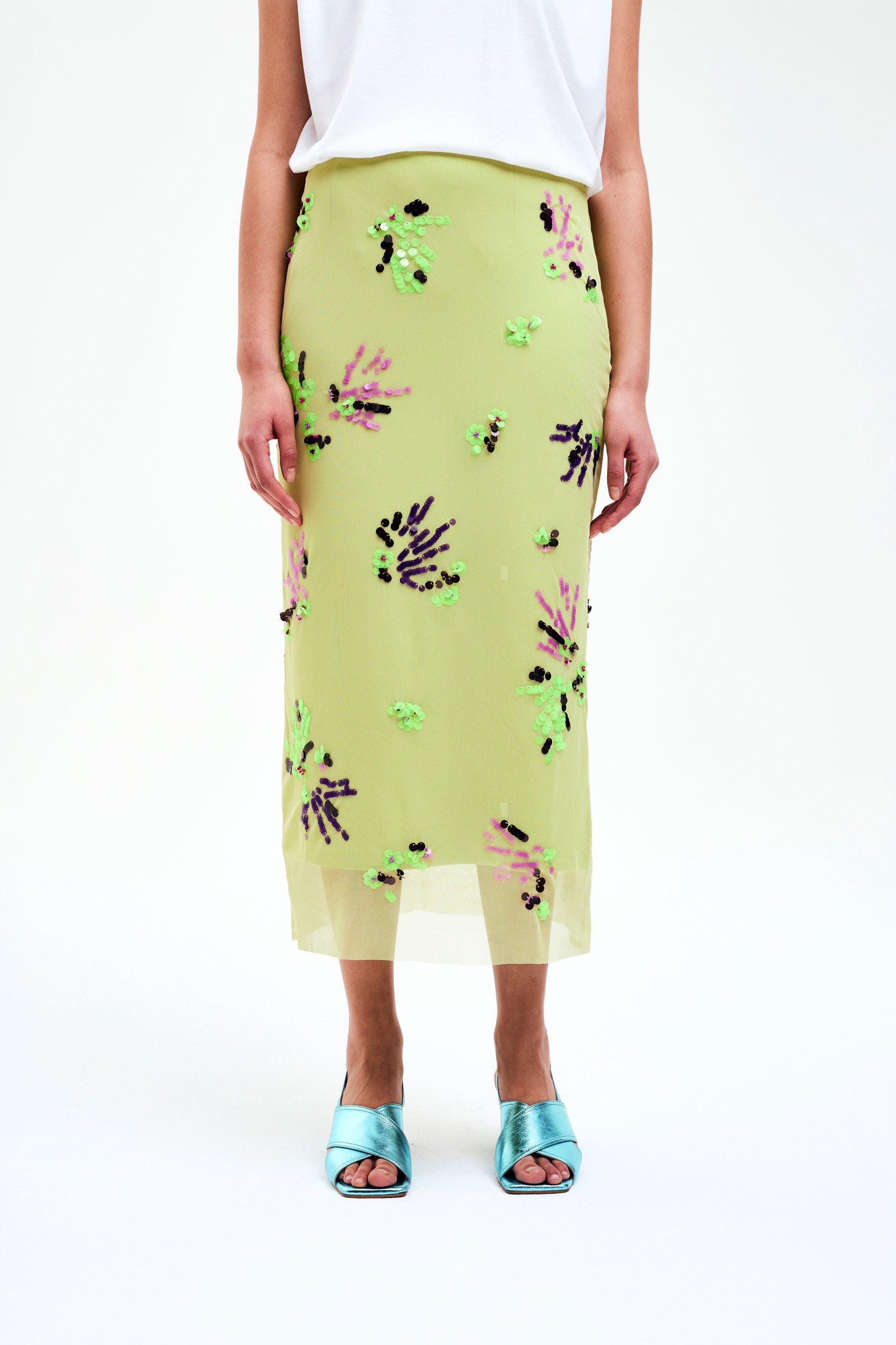 CKS - SKOREL - midirok - green pastel