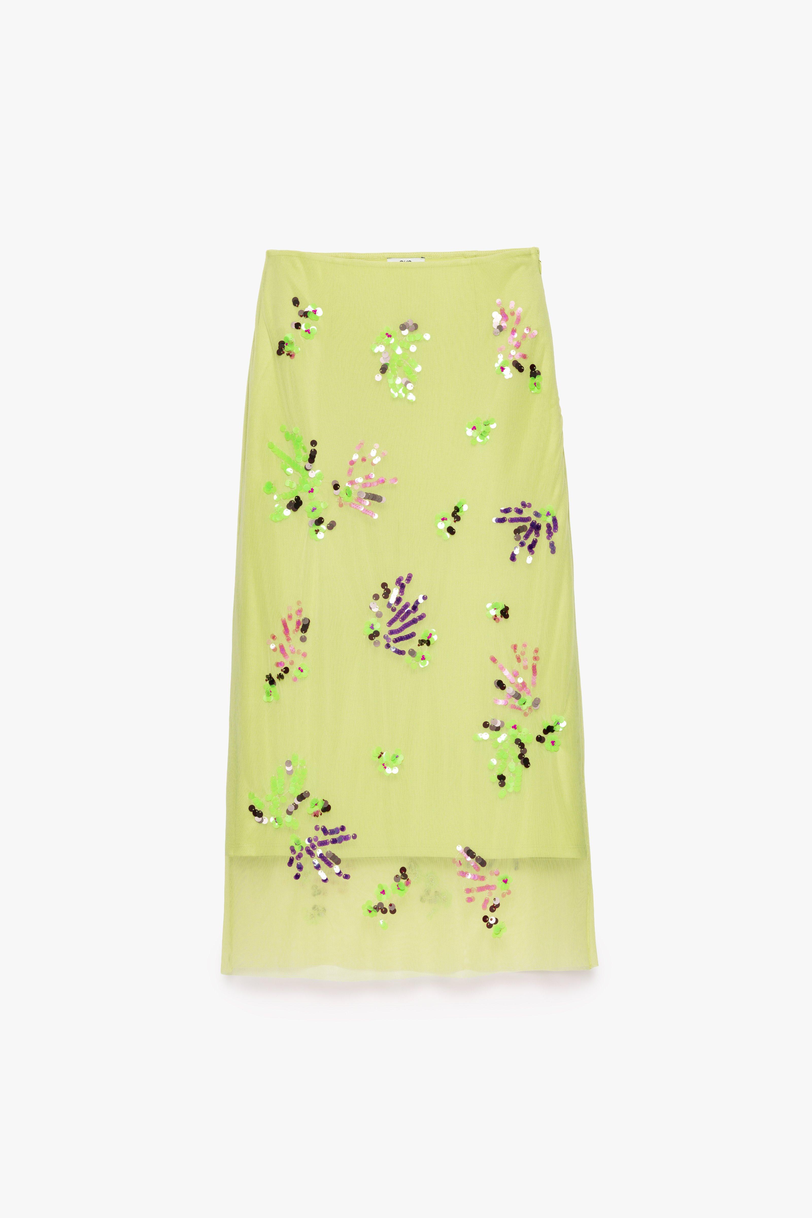 CKS - SKOREL - midirok - green pastel