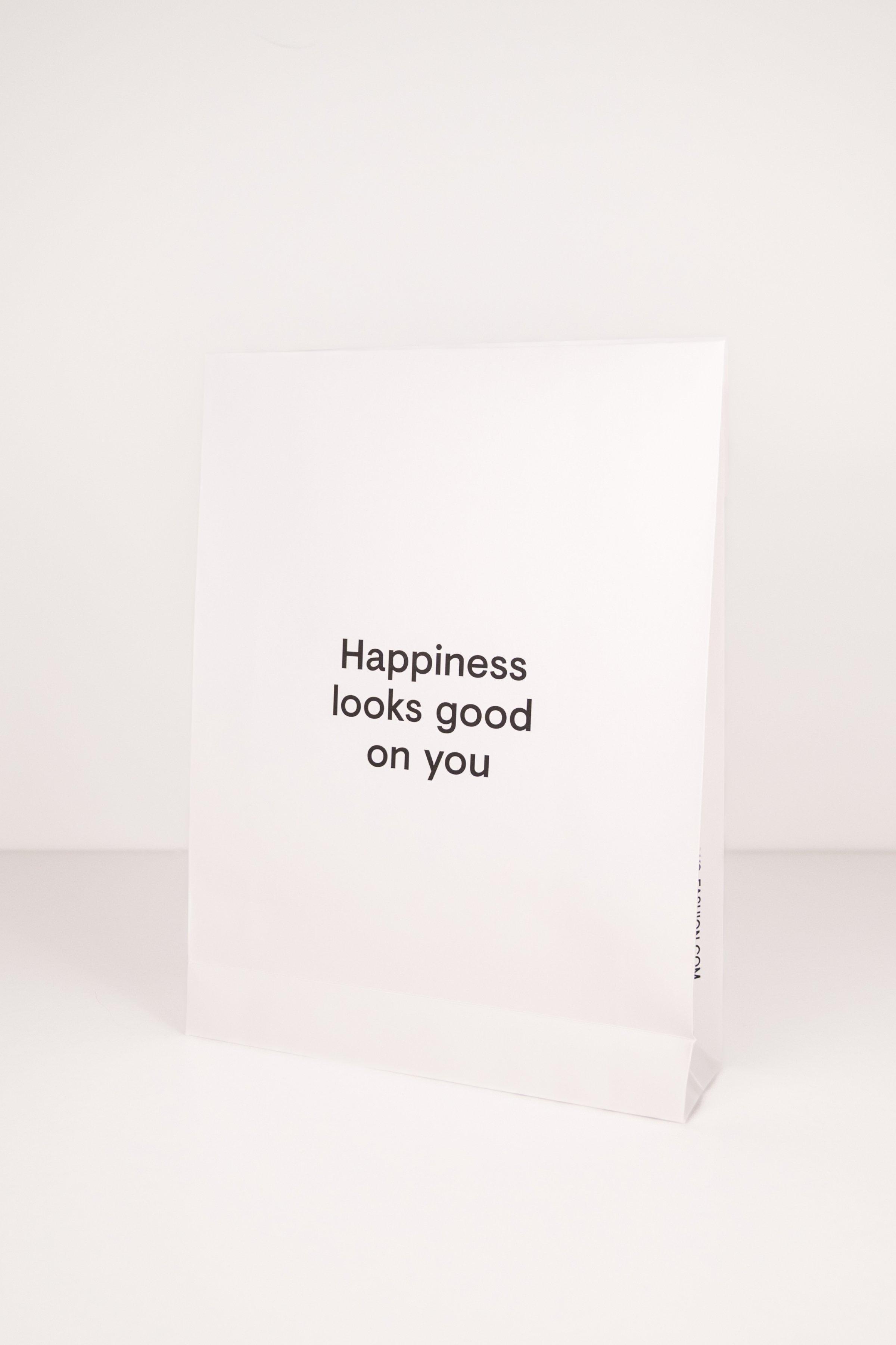 CKS - GIFT BAG L - gift wrap - white