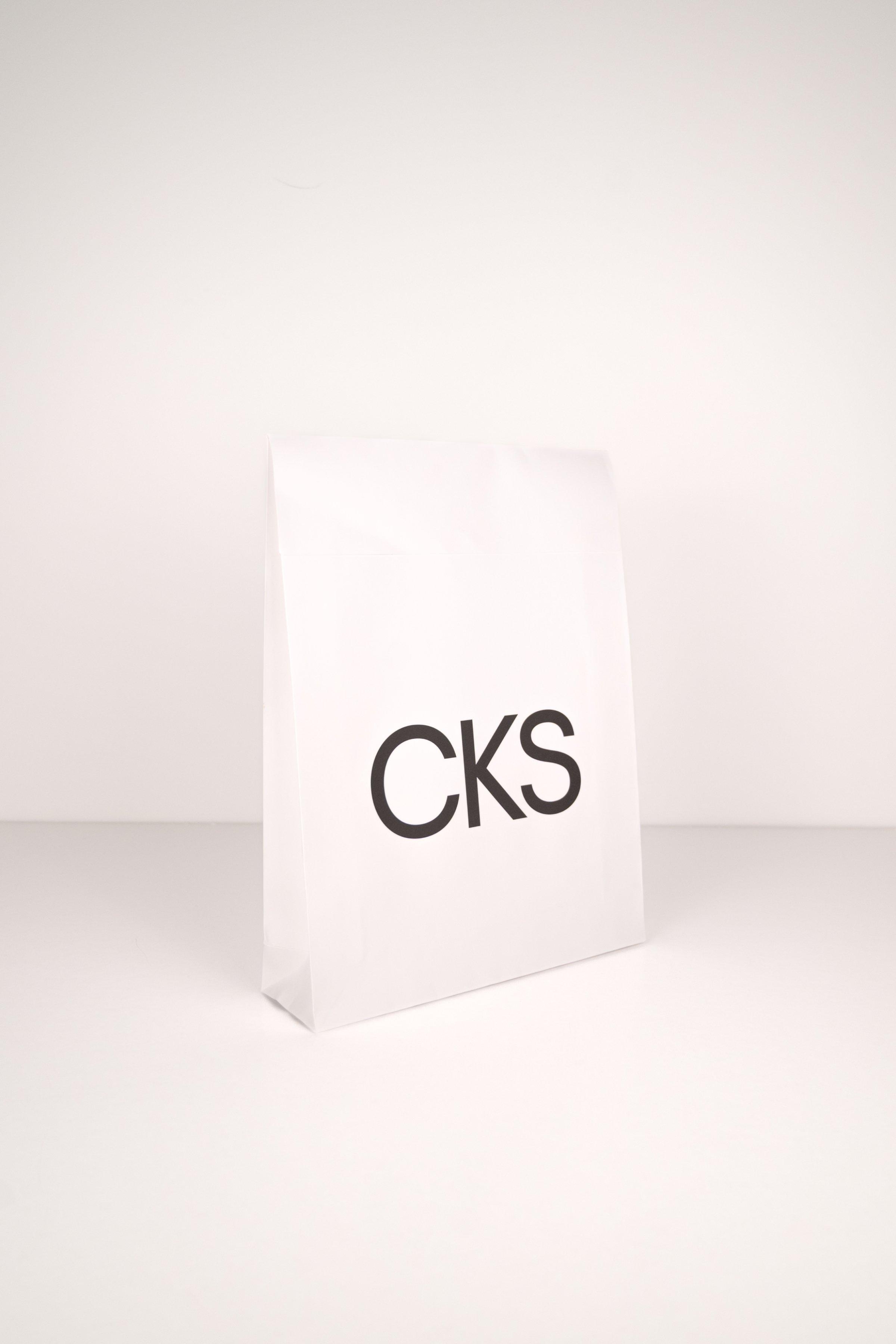CKS - GIFT BAG S - Geschenkverpackung - Weiß