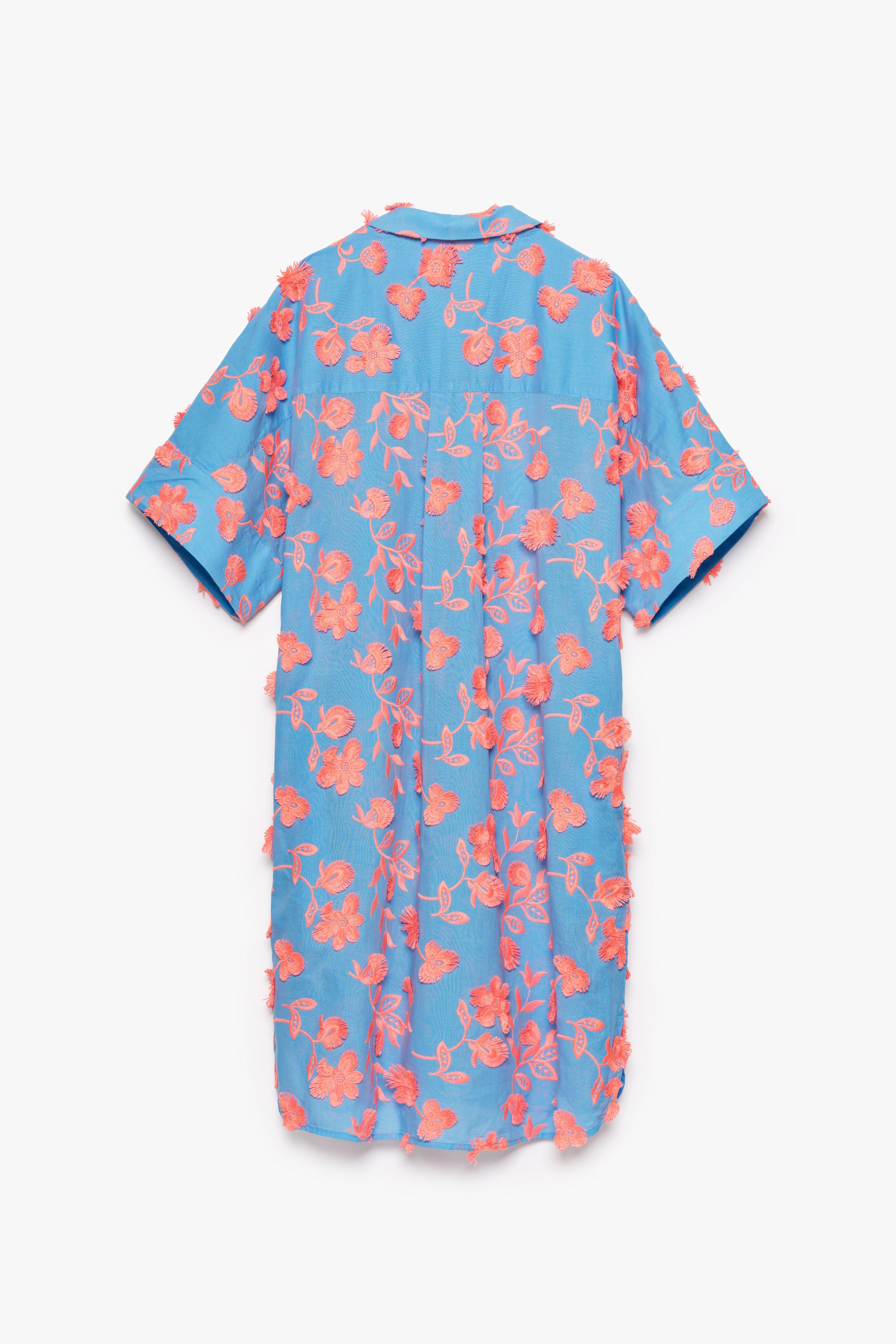 CKS - DAWSON - short dress - vivid blue