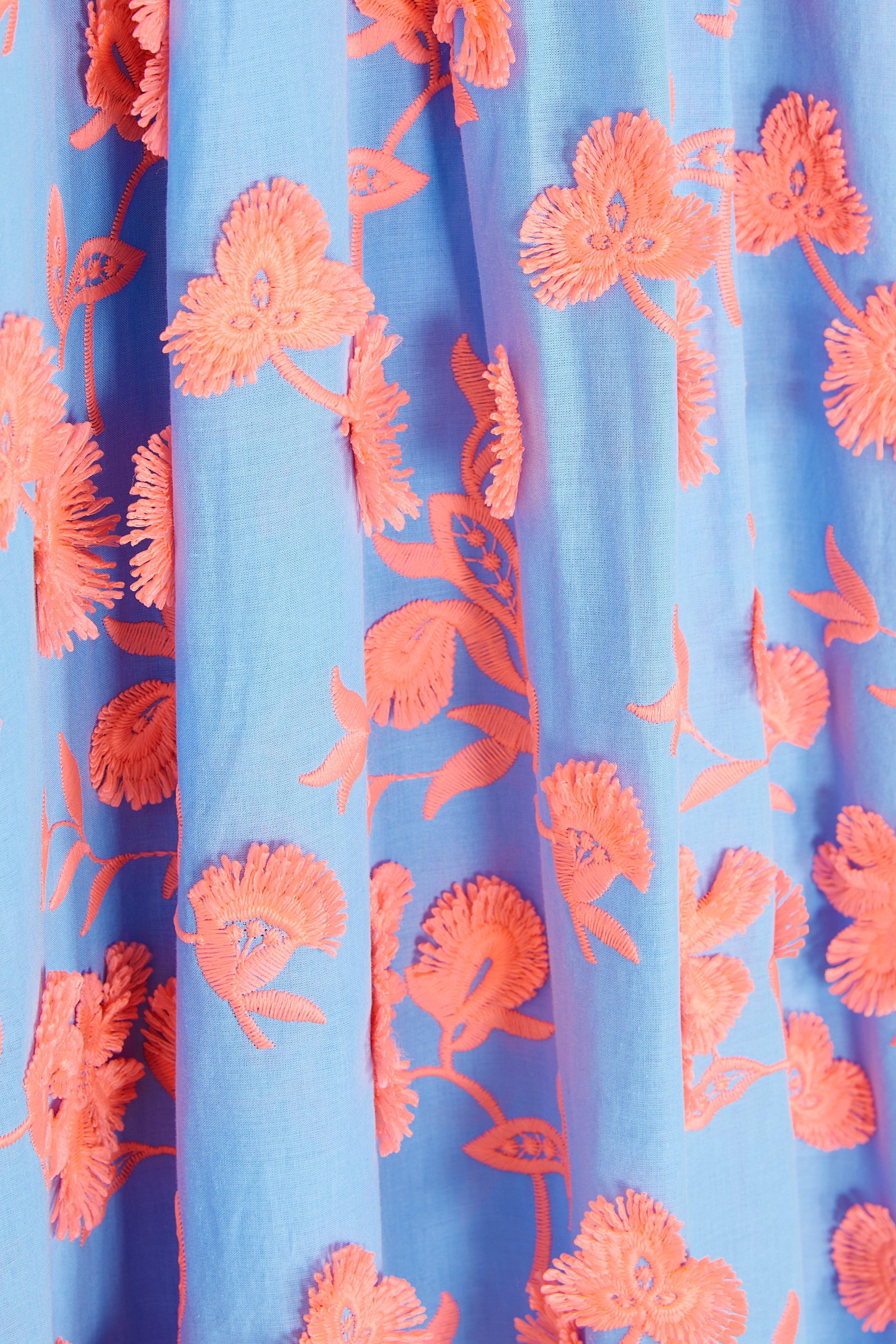 CKS - SKORIENT - long skirt - vivid blue