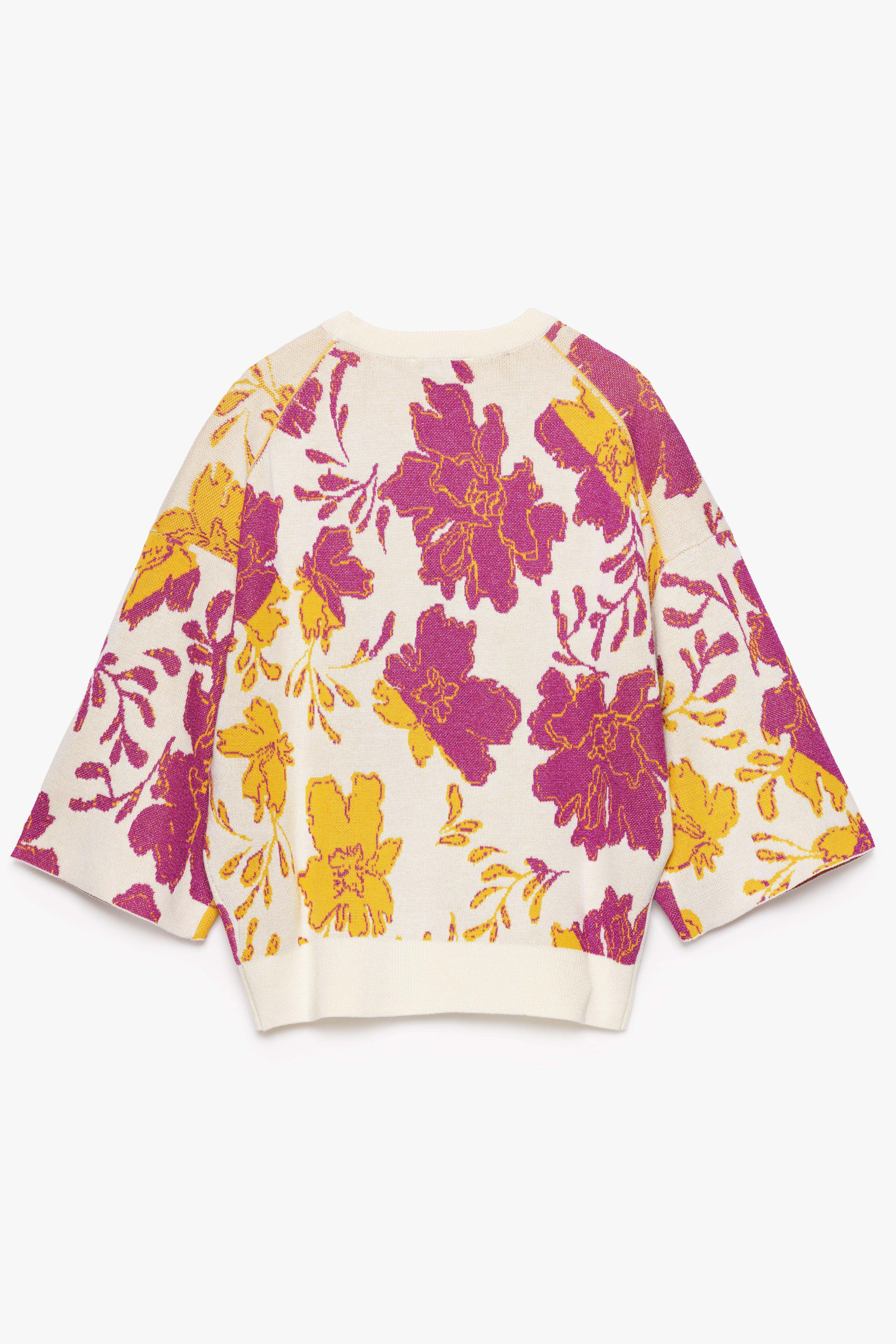CKS - PINUS - knitted top - white