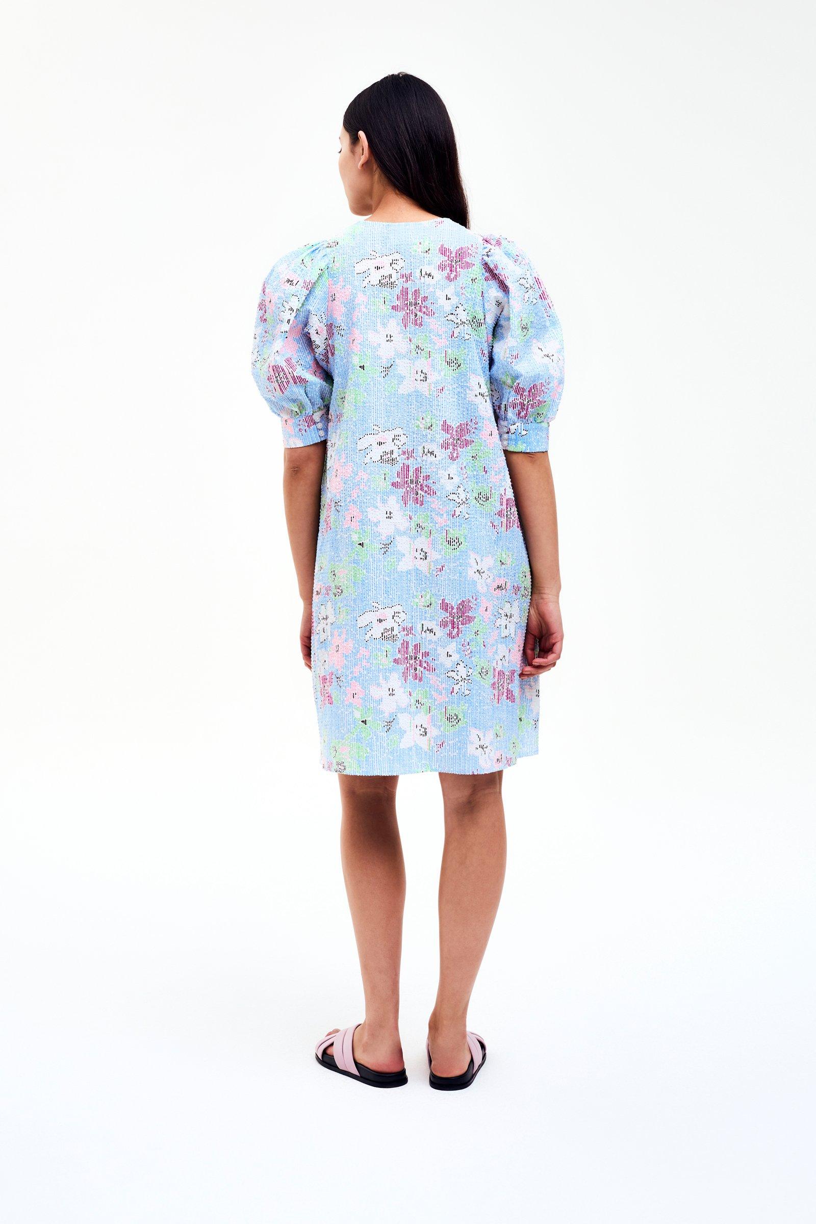CKS - ELLY - robe courte - bleu vif