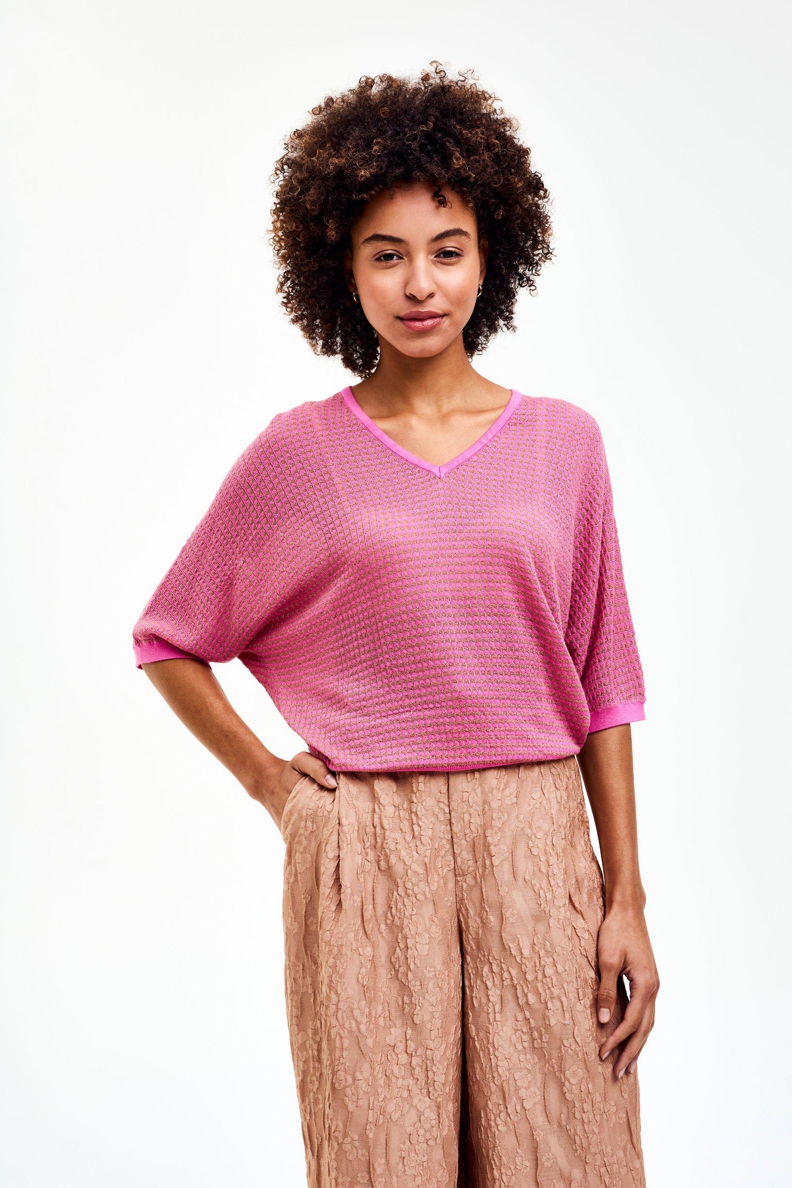 CKS - PRIK - Bluse Kurze Ärmel - Rosa