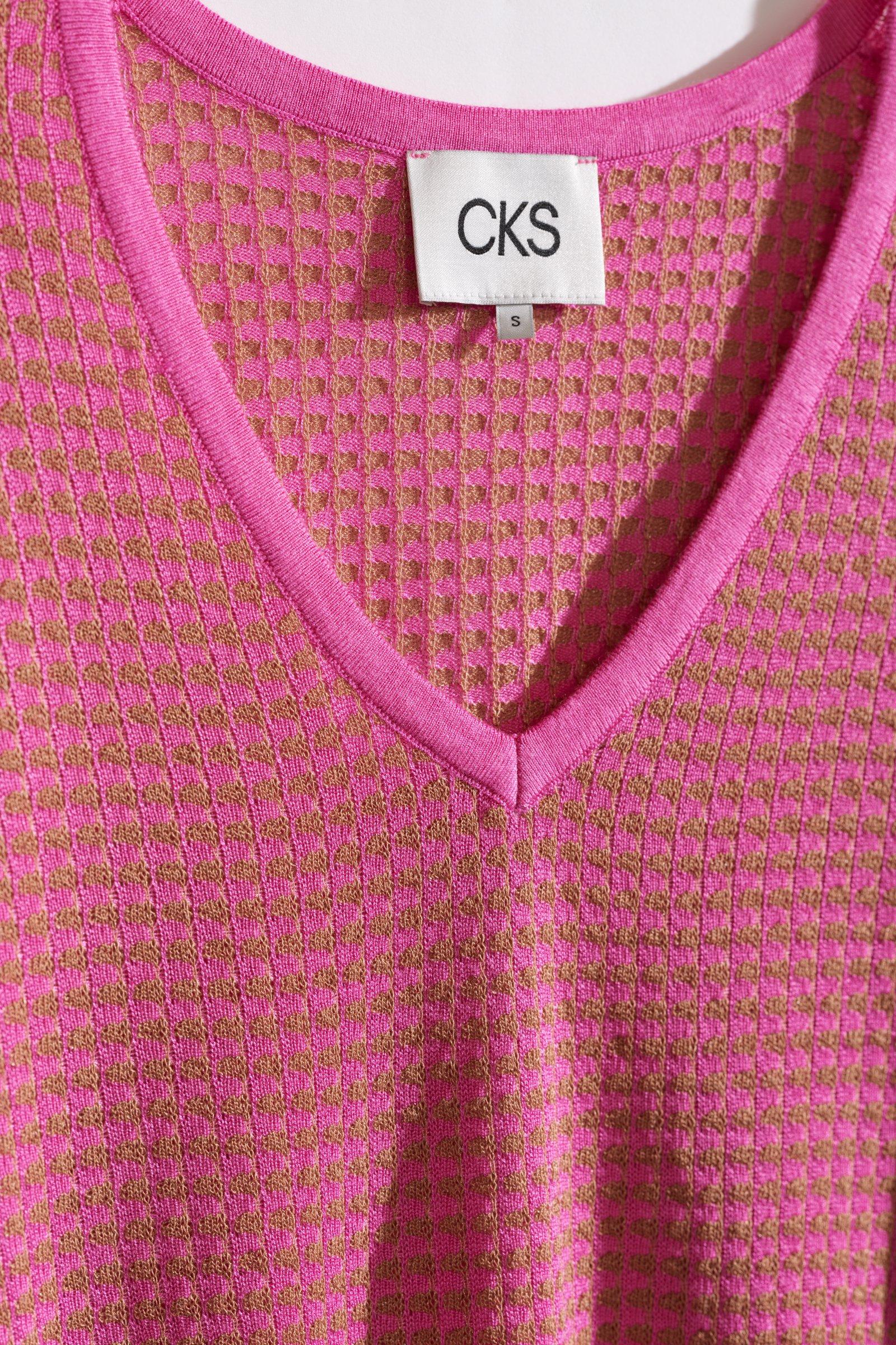 CKS - PRIK - chemisier à manches longues - rose