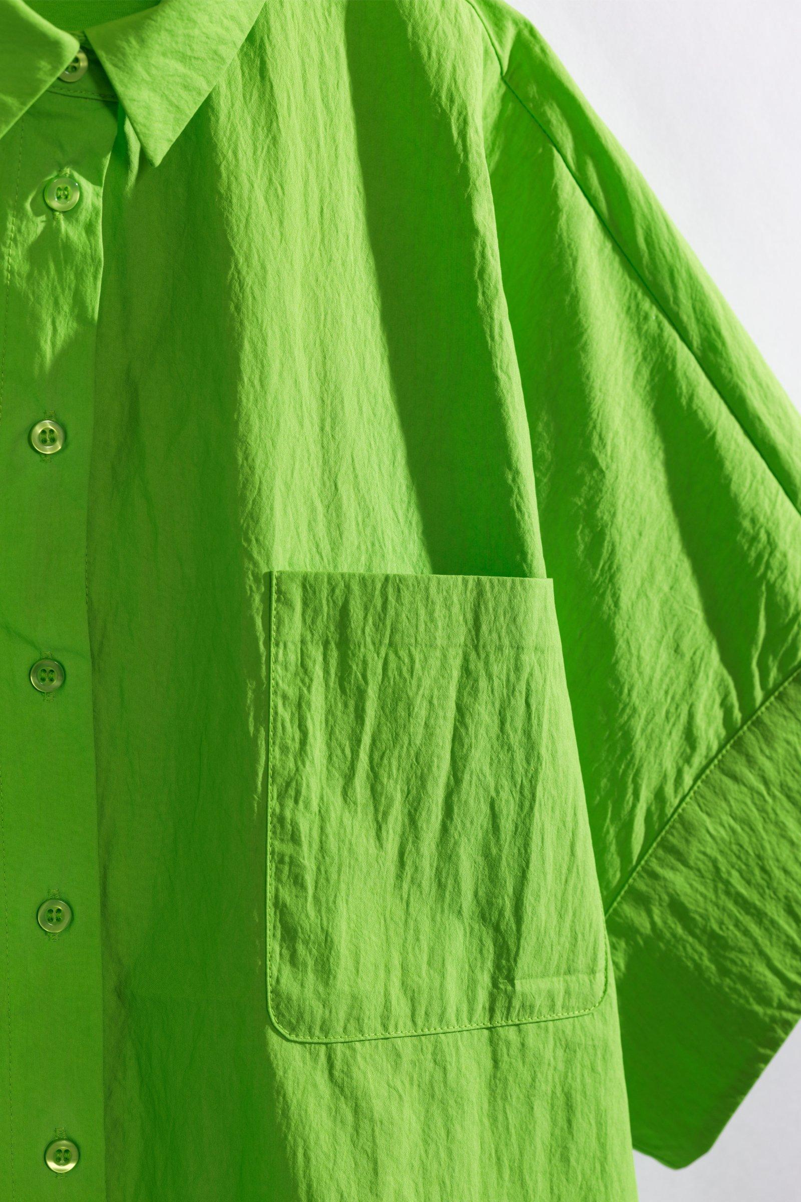 CKS - SELAHCROP - blouse short sleeves - bright green