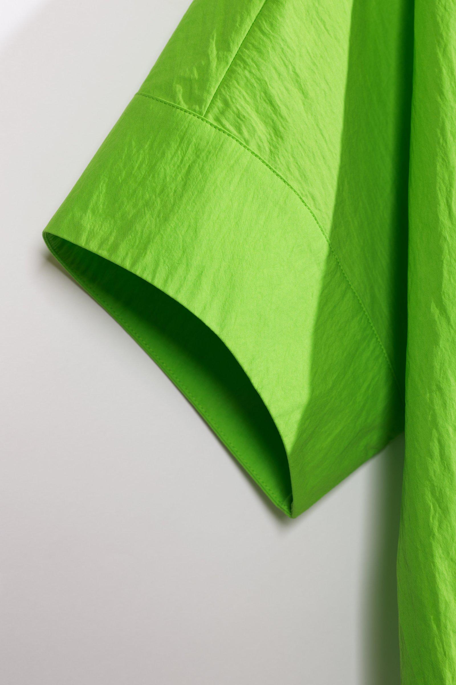 CKS - SELAHCROP - blouse short sleeves - bright green
