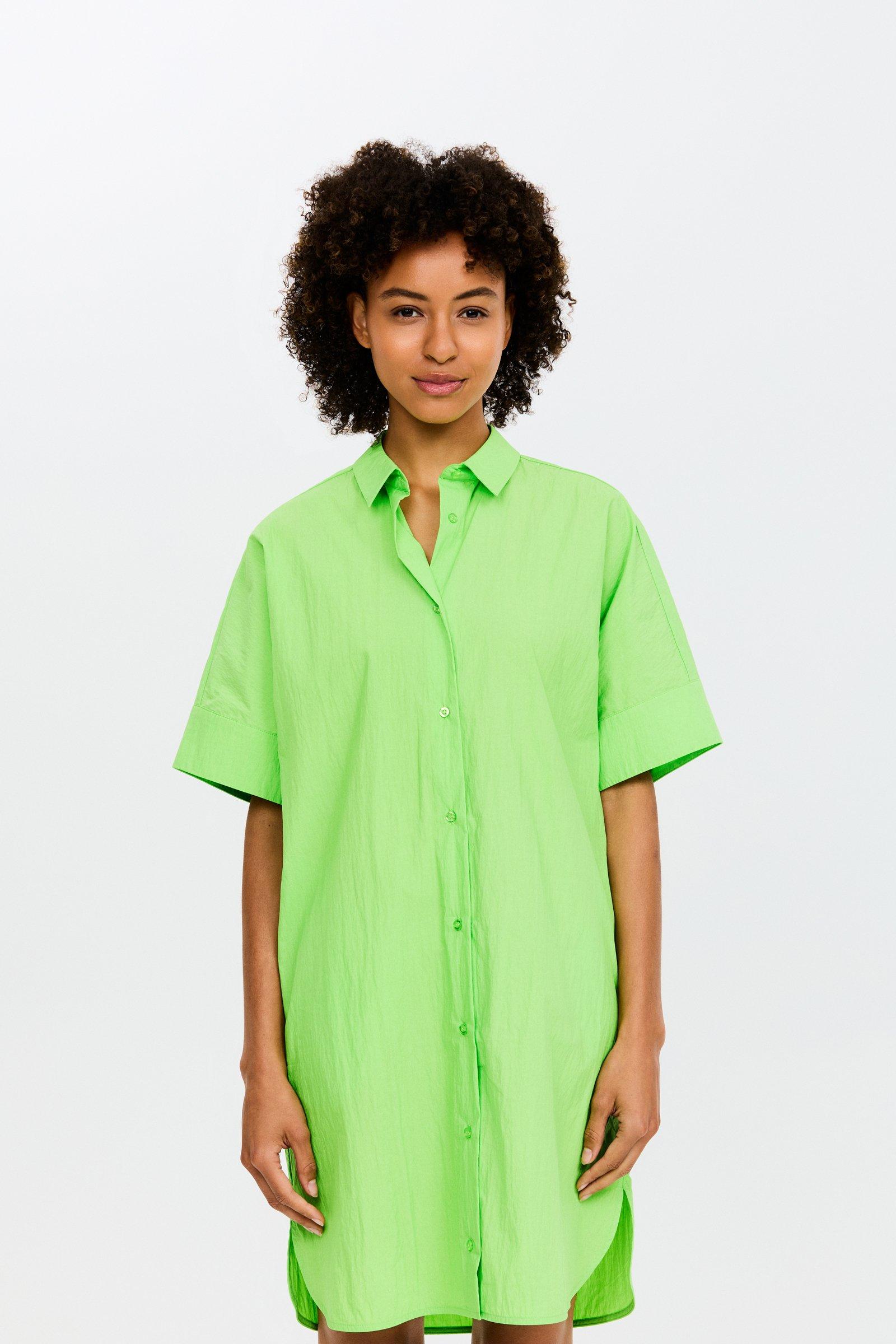CKS - DAWSON - short dress - bright green