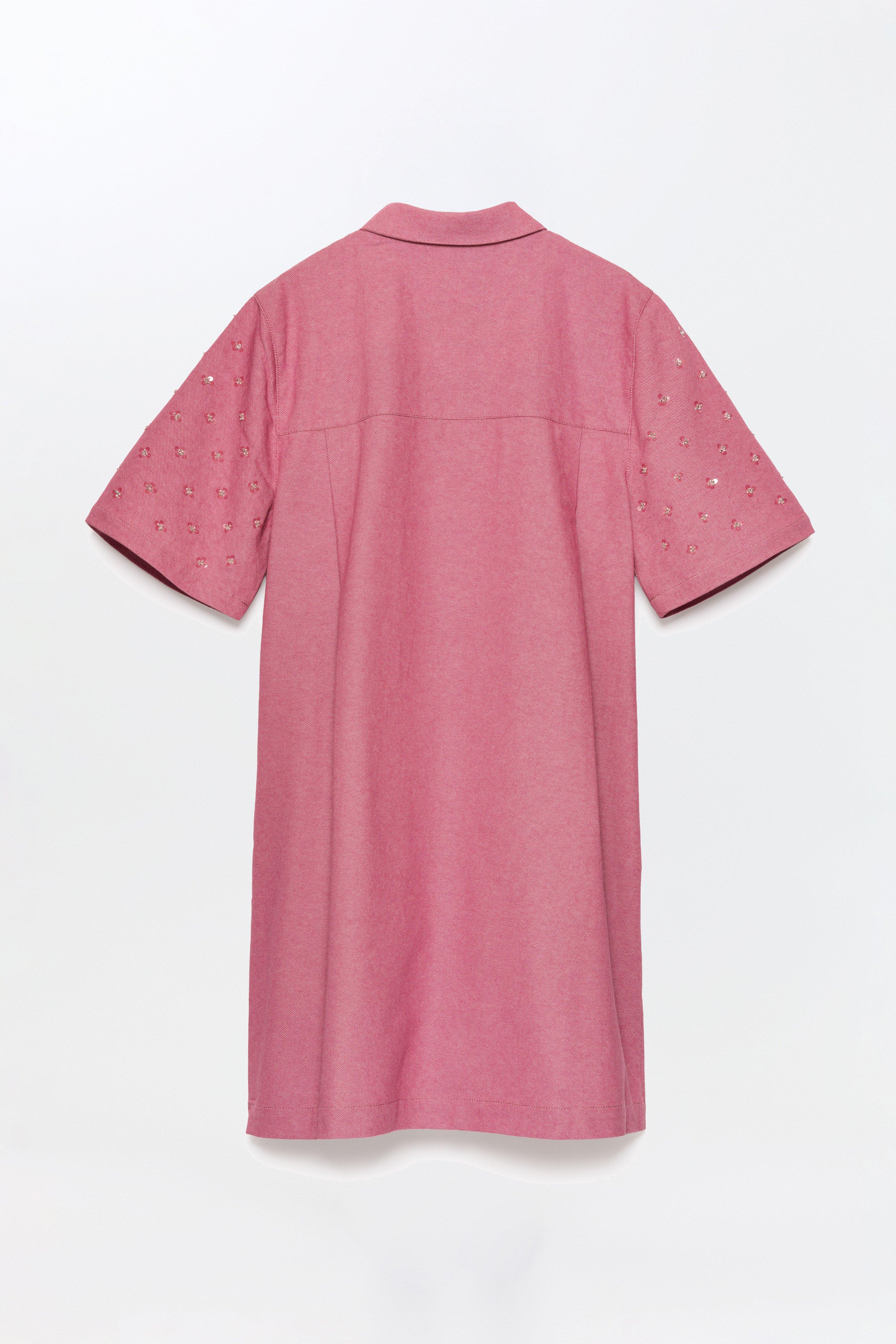 CKS - DROPPER - korte jurk - rood
