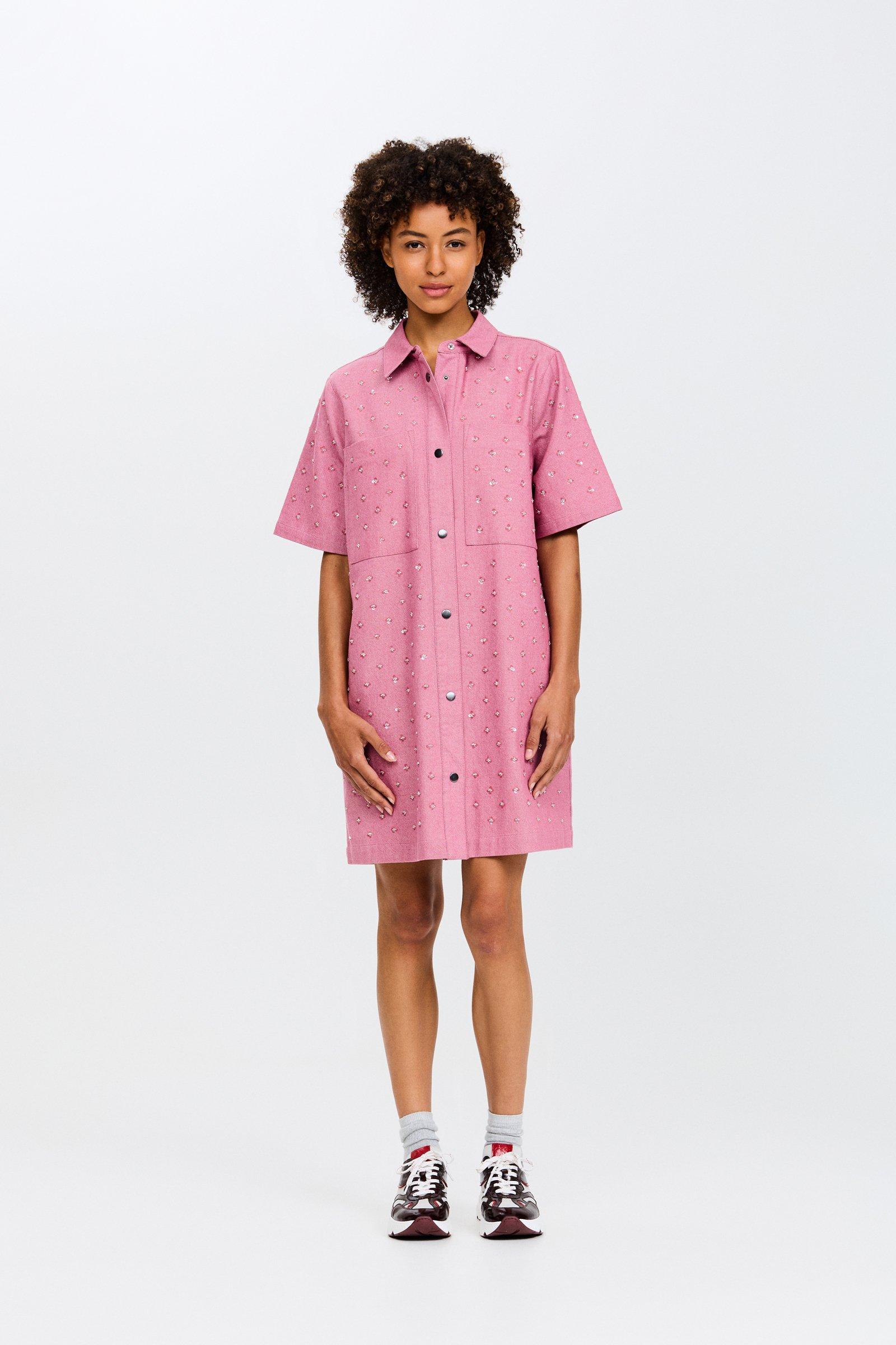 CKS - DROPPER - Kurzes Kleid - Rot