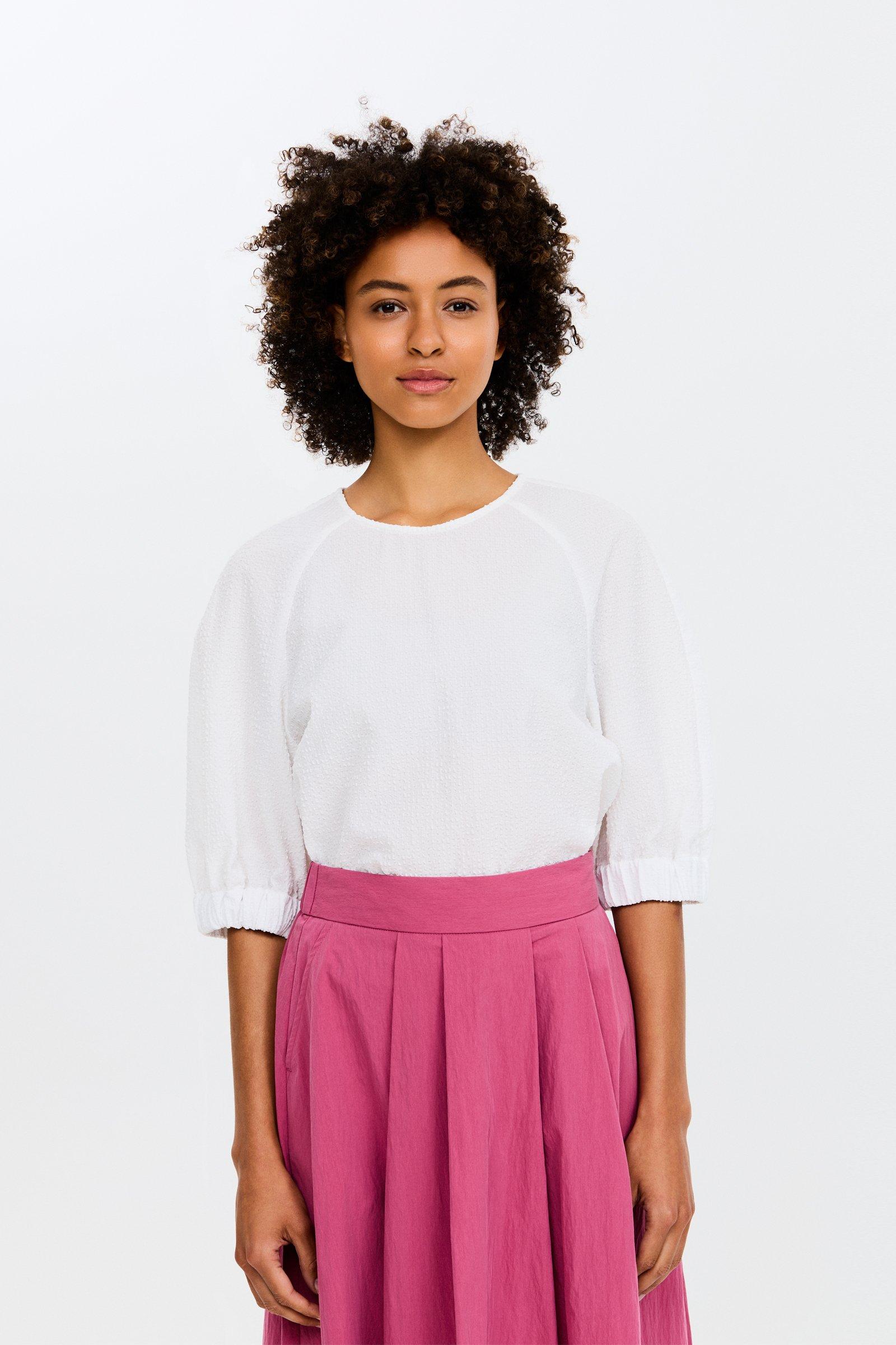 CKS - SERINA - blouse short sleeves - white