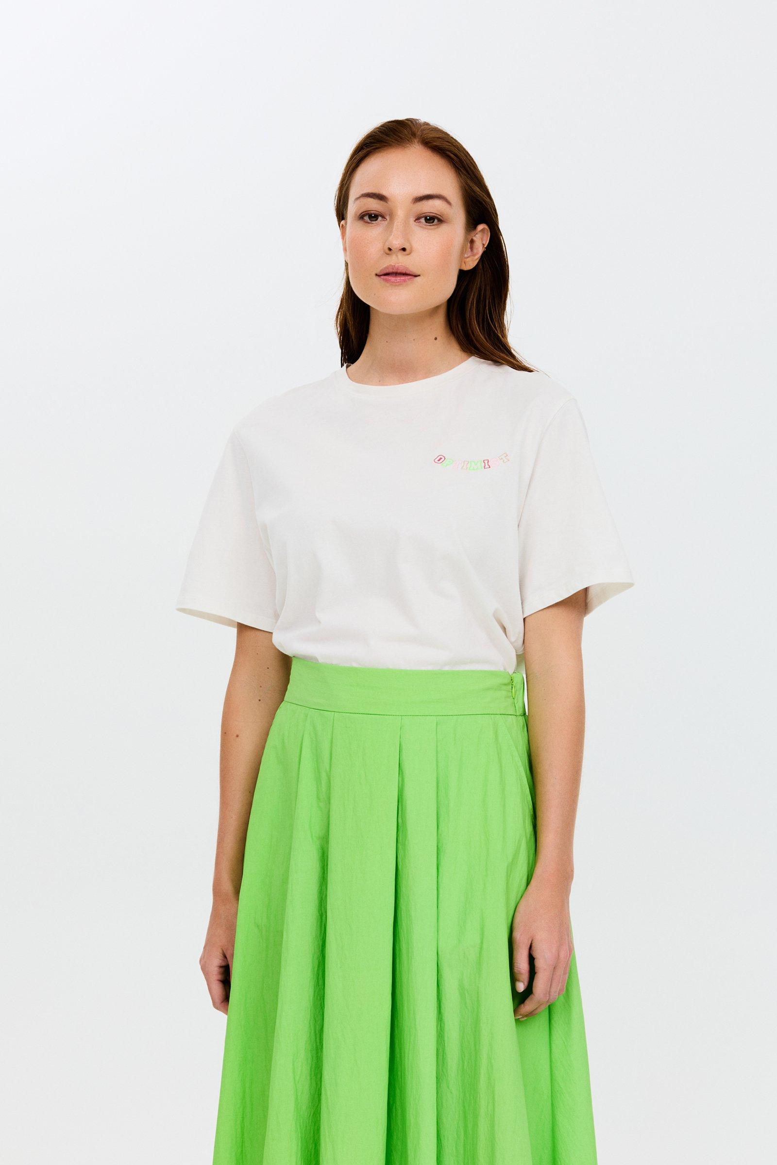 CKS - SARIA - t-shirt à manches courtes - blanc