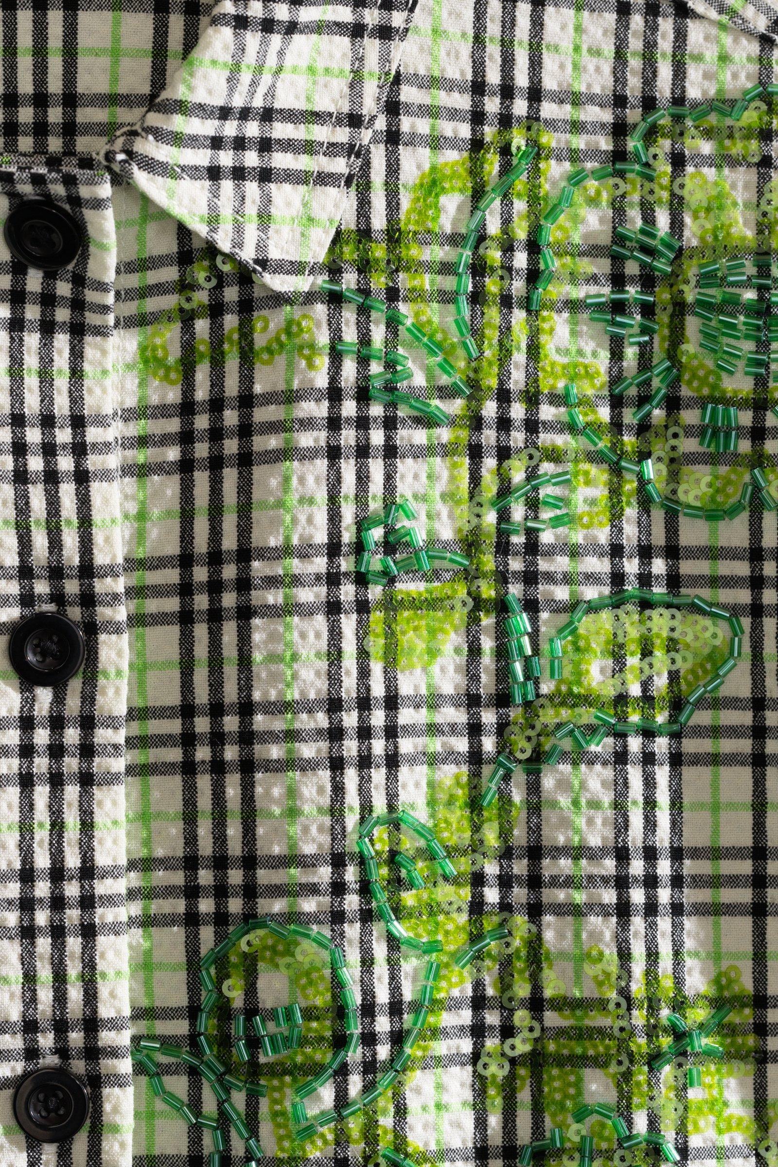 CKS - SELINO - blouse korte mouwen - felgroen