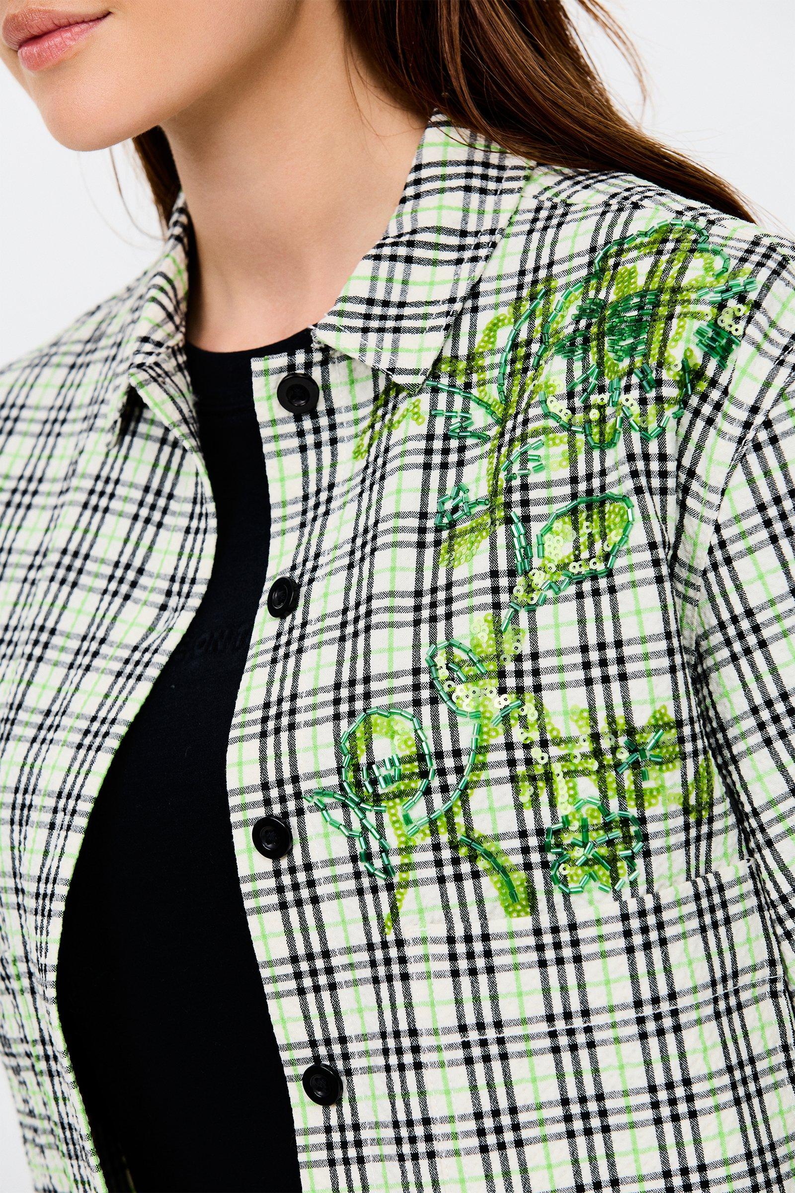 CKS - SELINO - blouse korte mouwen - felgroen