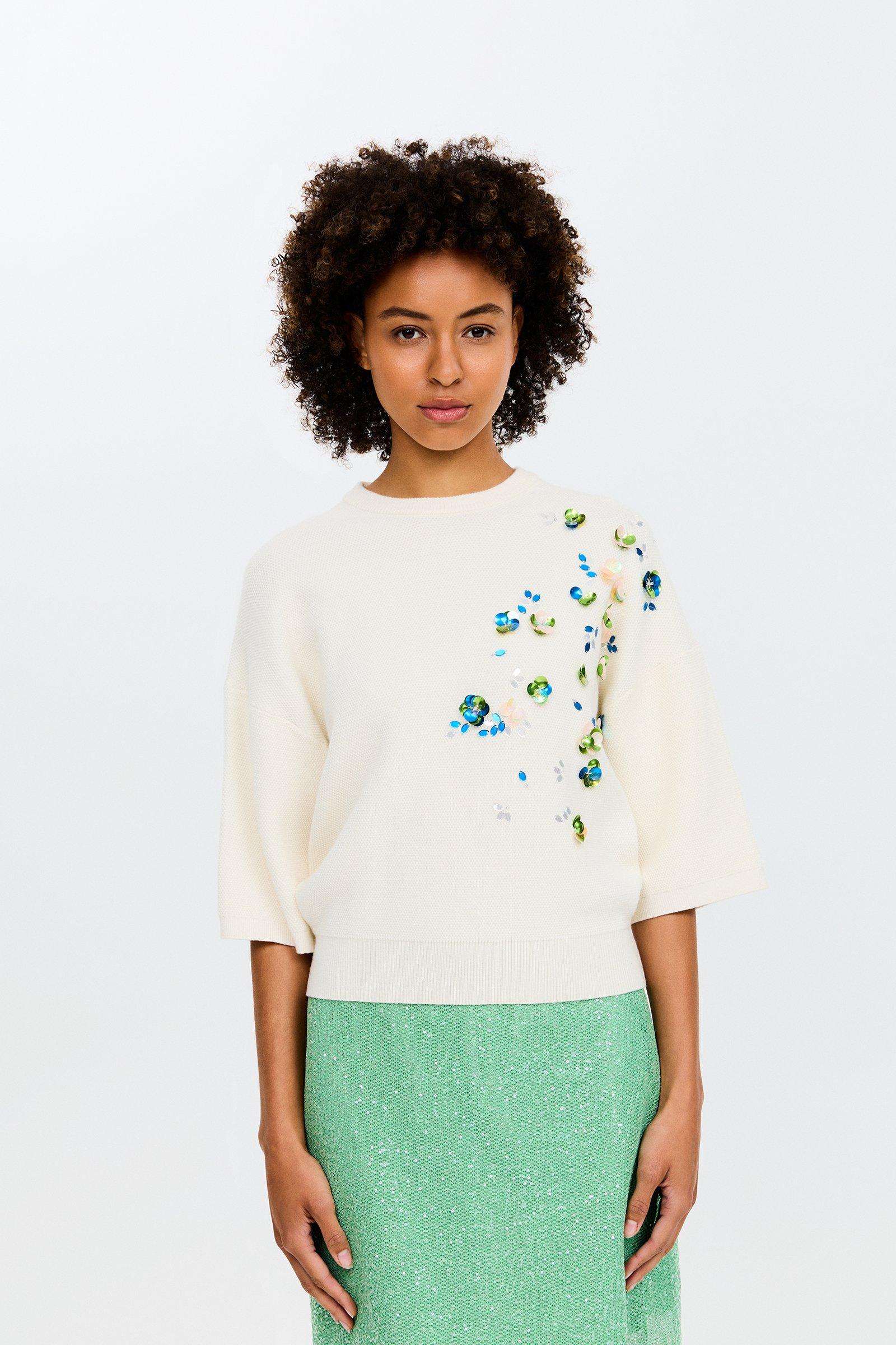 CKS - PAPER - pullover - blanc