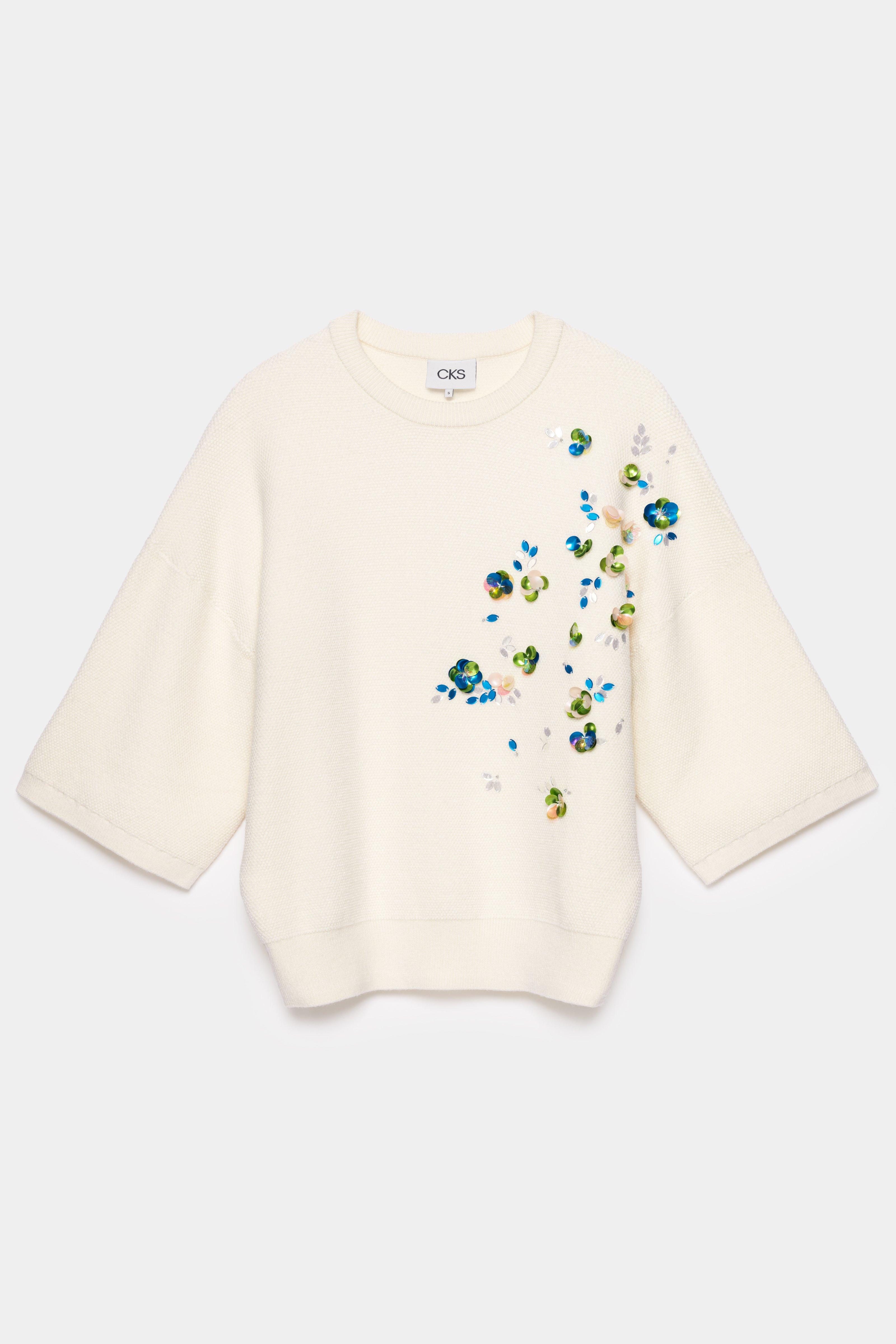 CKS - PAPER - pullover - blanc