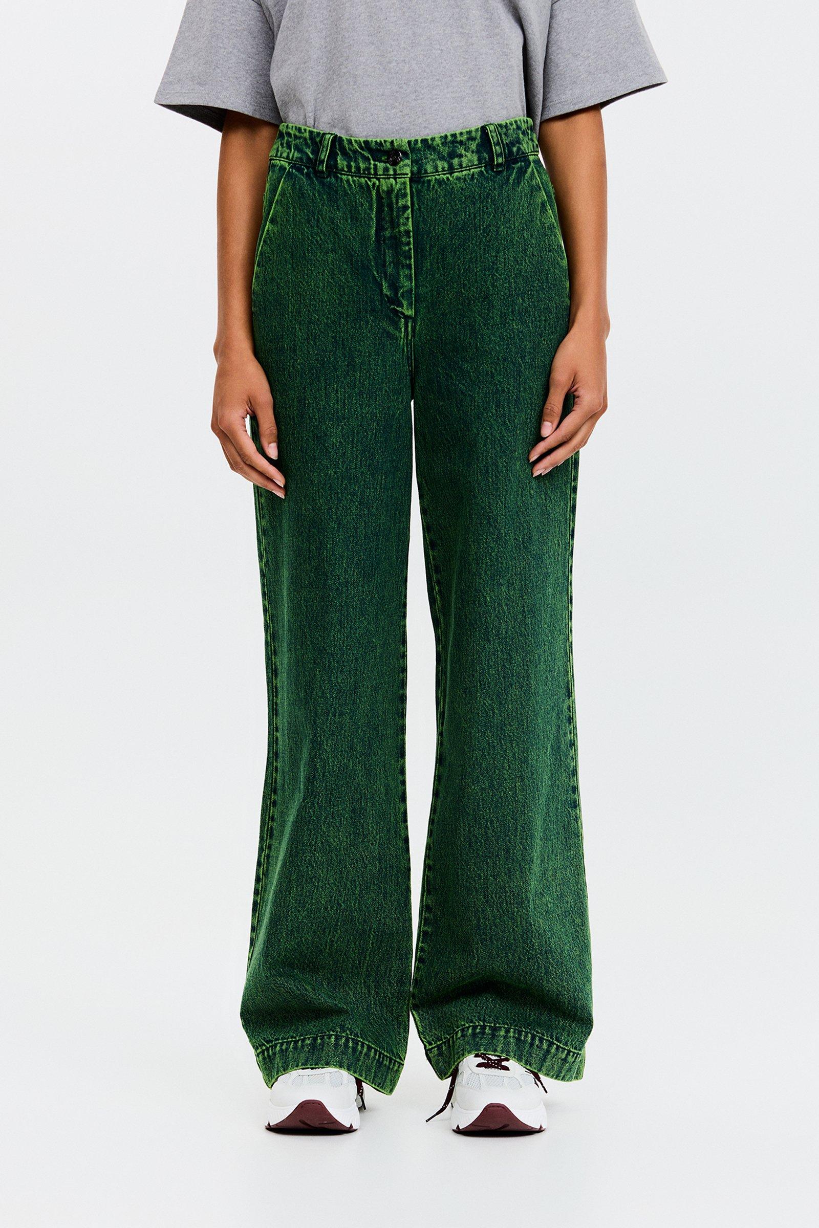 CKS - RODANA - lange broek - felgroen