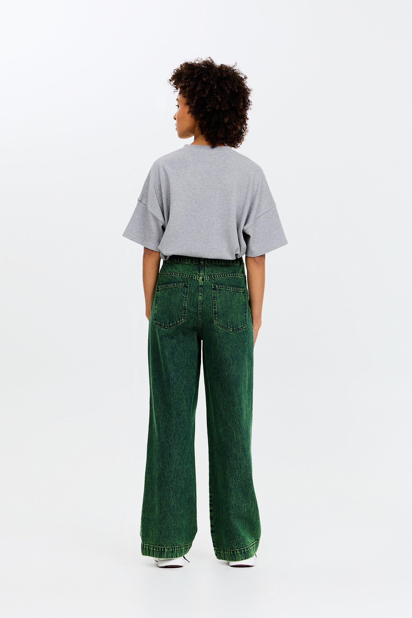 CKS - RODANA - lange broek - felgroen