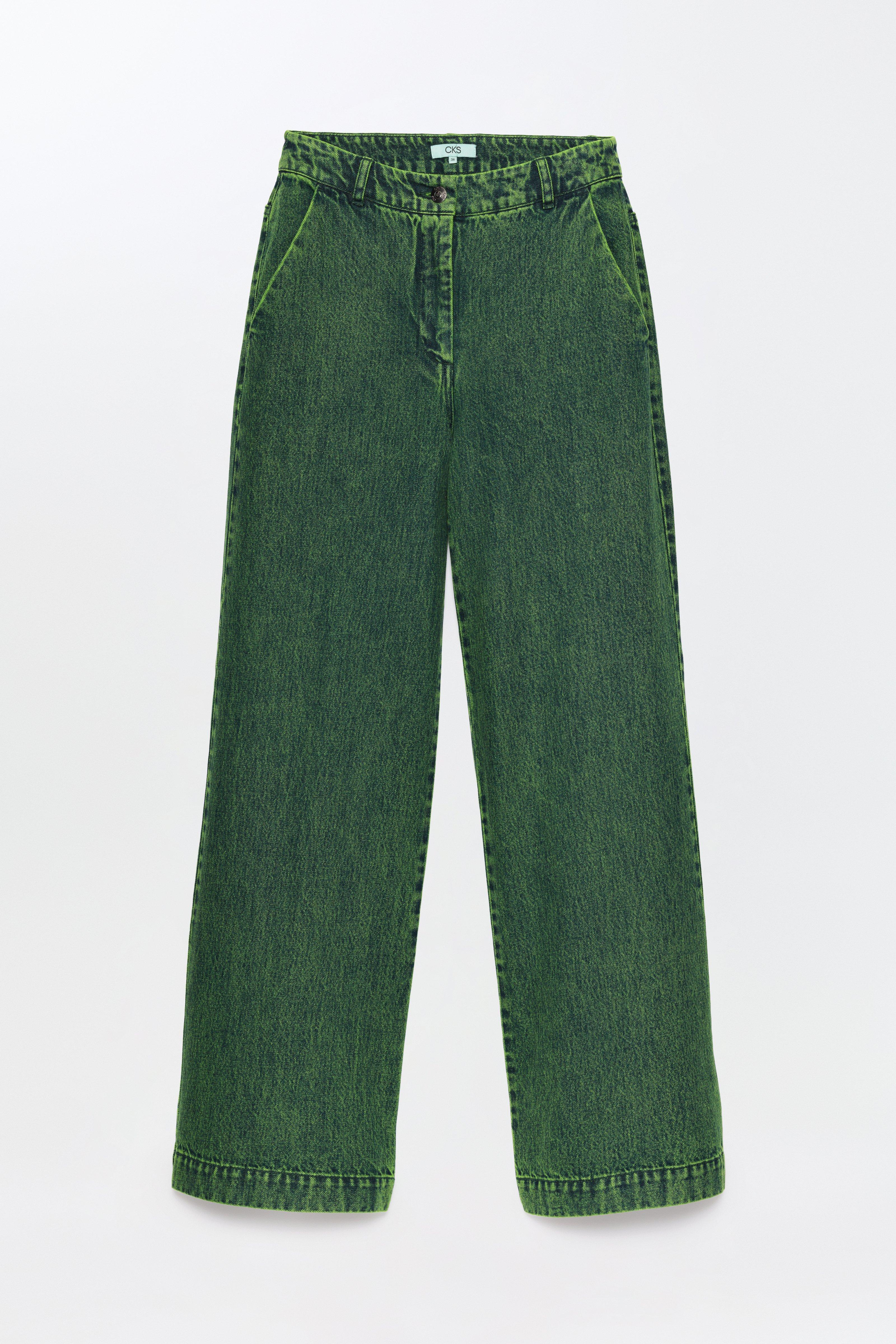 CKS - RODANA - lange broek - felgroen