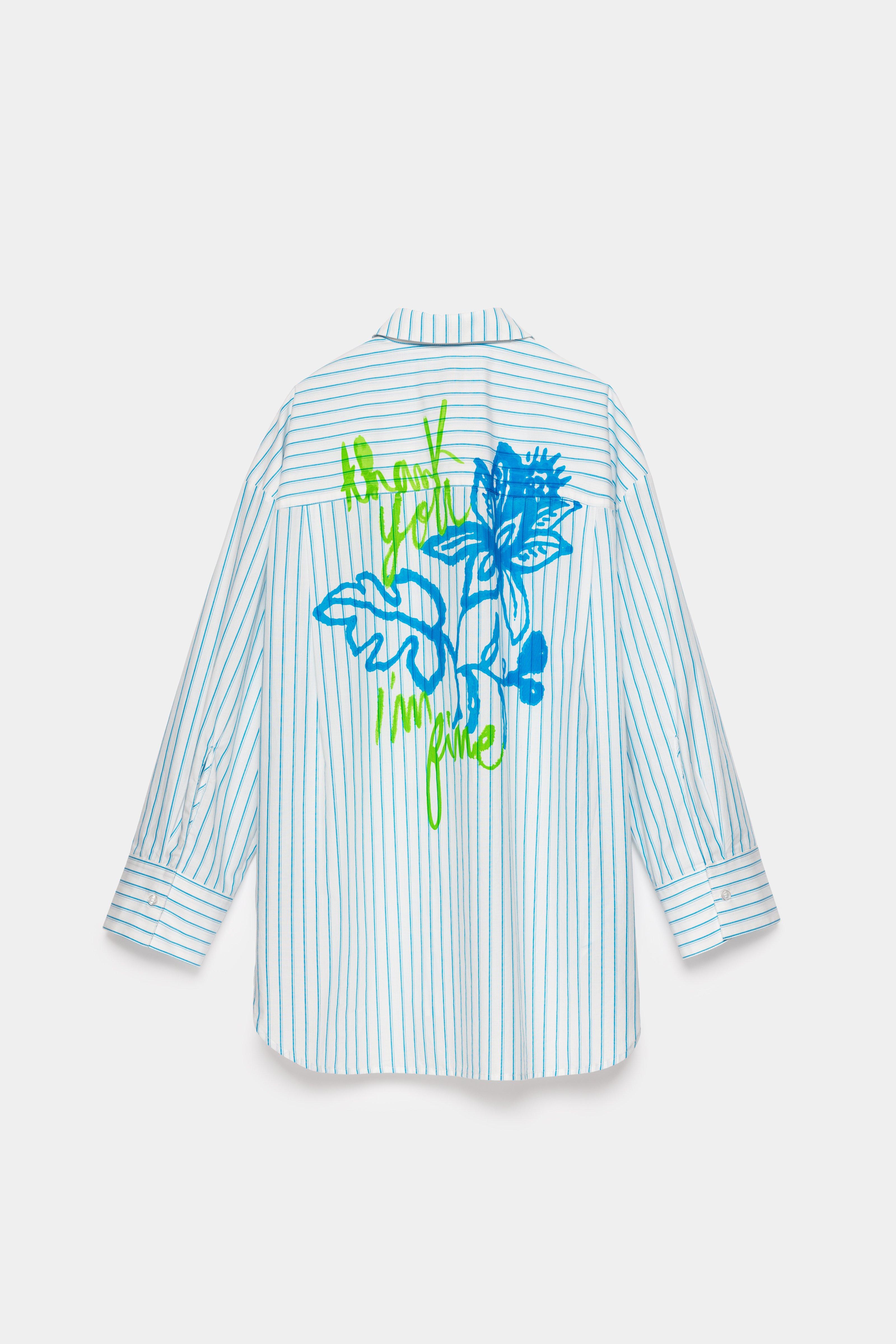 CKS - SURPRISED - blouse lange mouwen - felblauw