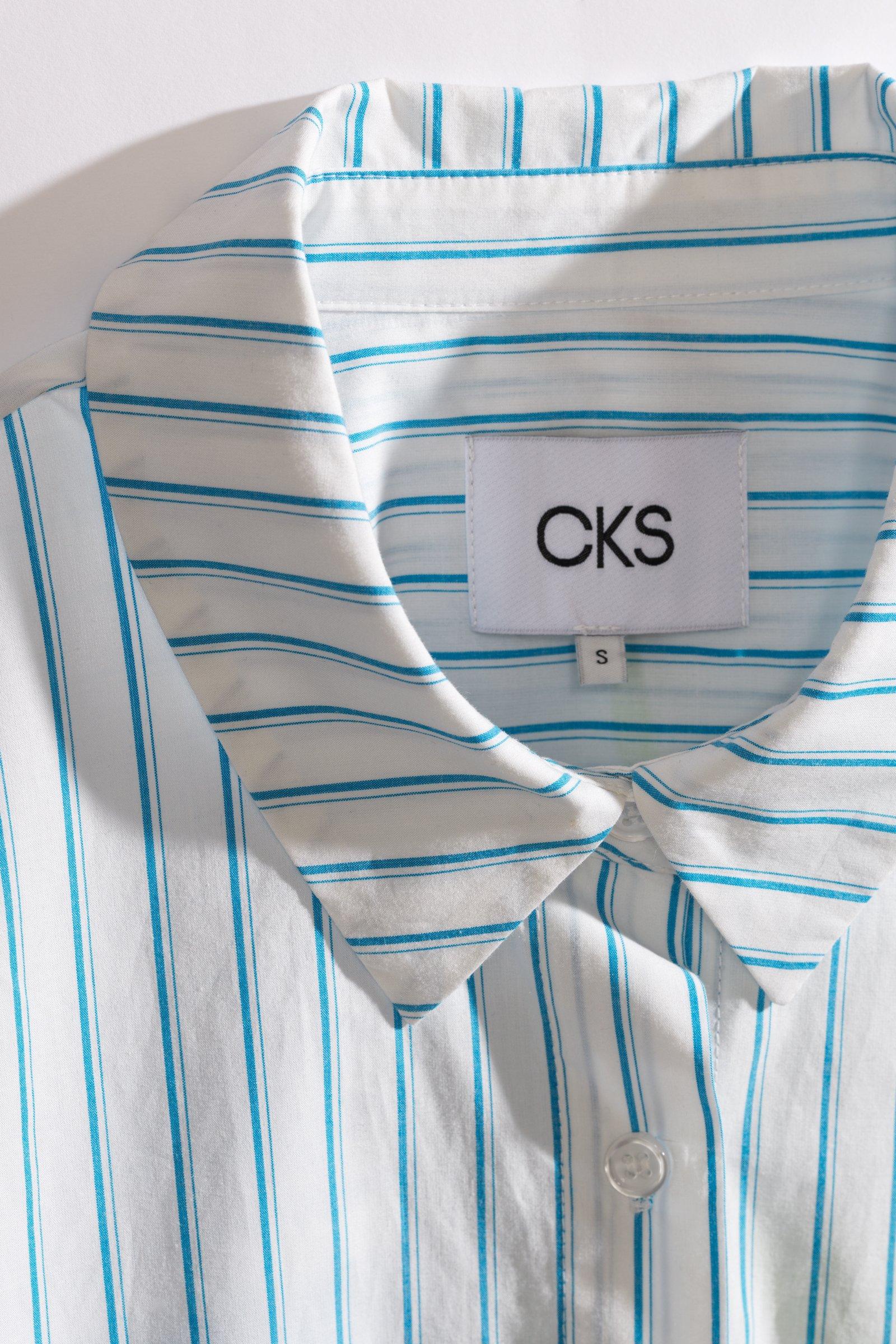 CKS - SURPRISED - blouse lange mouwen - felblauw