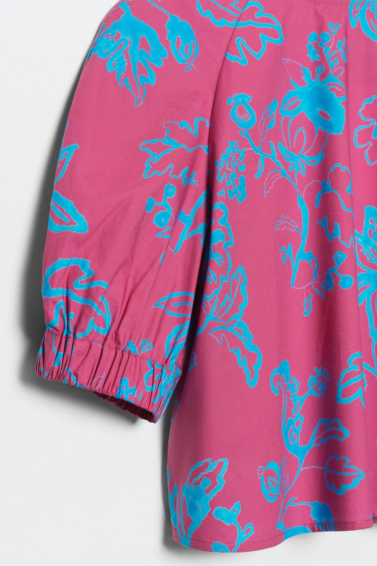 CKS - SERINA - blouse korte mouwen - intens blauw