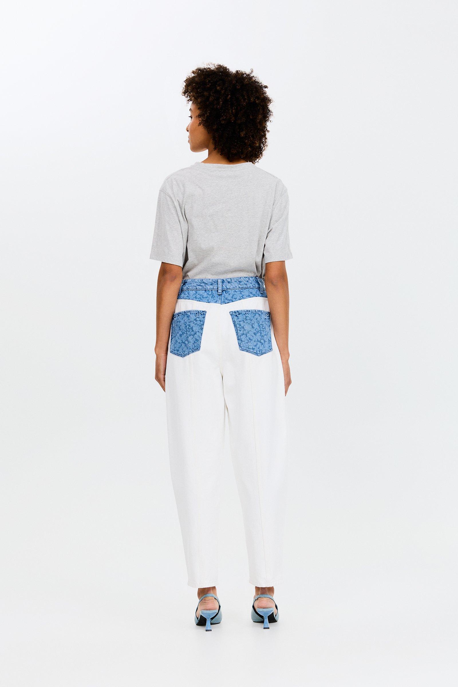 CKS - TONYFELL - pantalon à la cheville - blanc