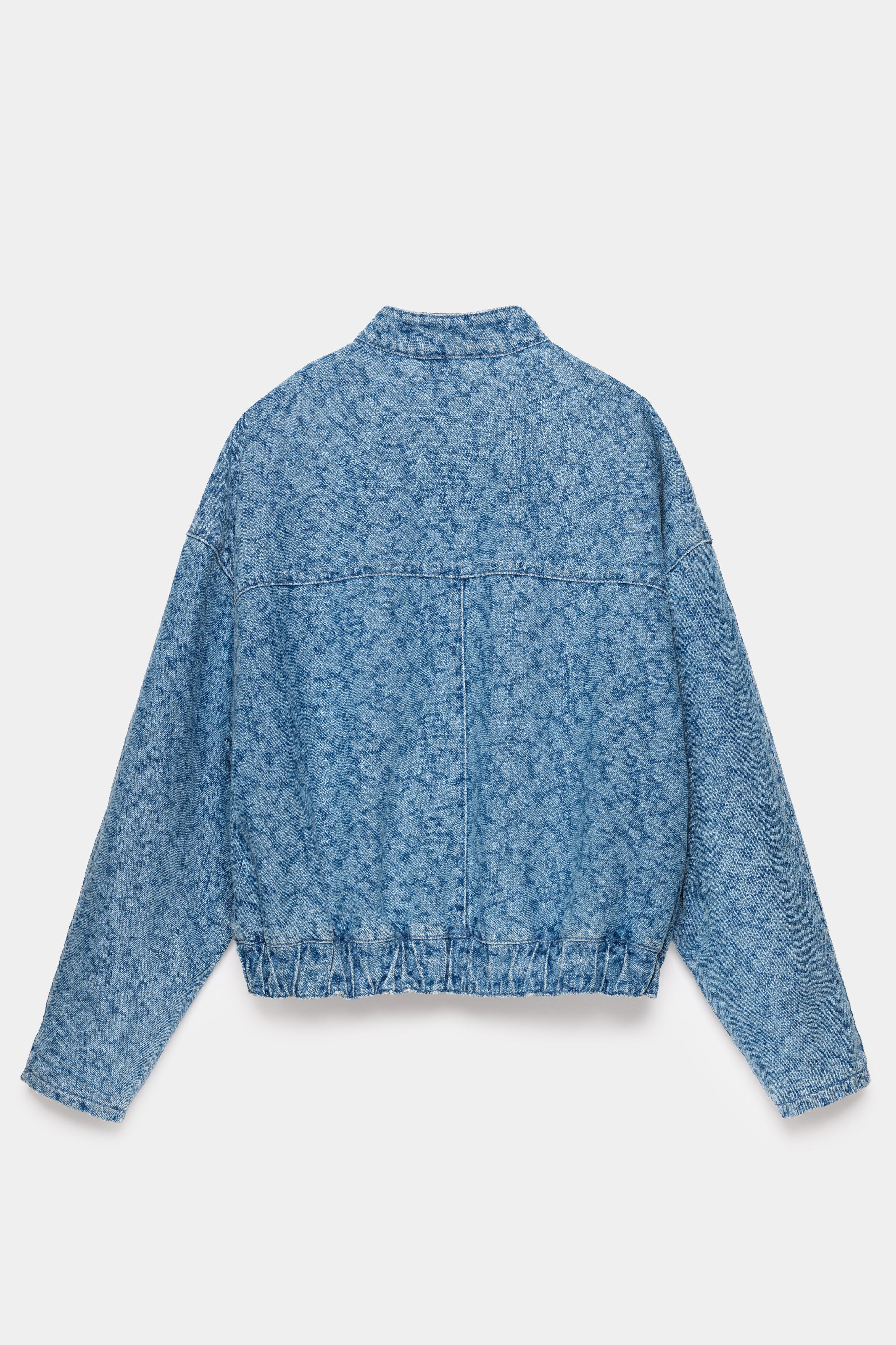 CKS - CREME - korte jas - blauw