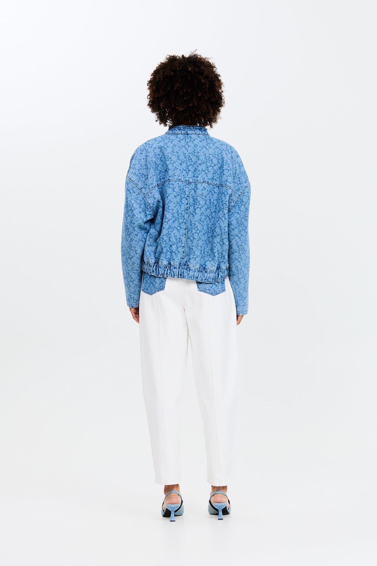 CKS - CREME - veste courte - bleu