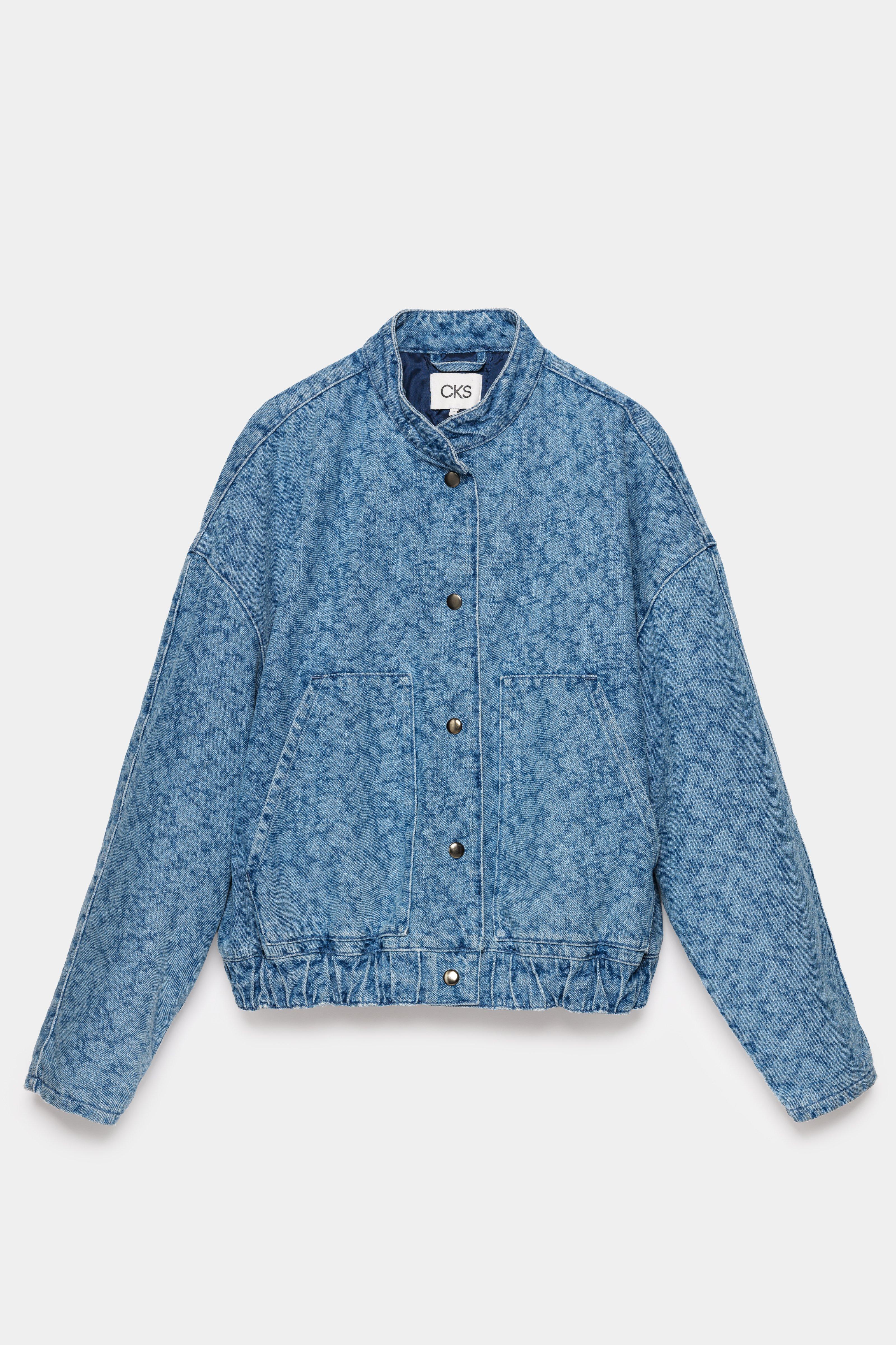 CKS - CREME - short coat - blue