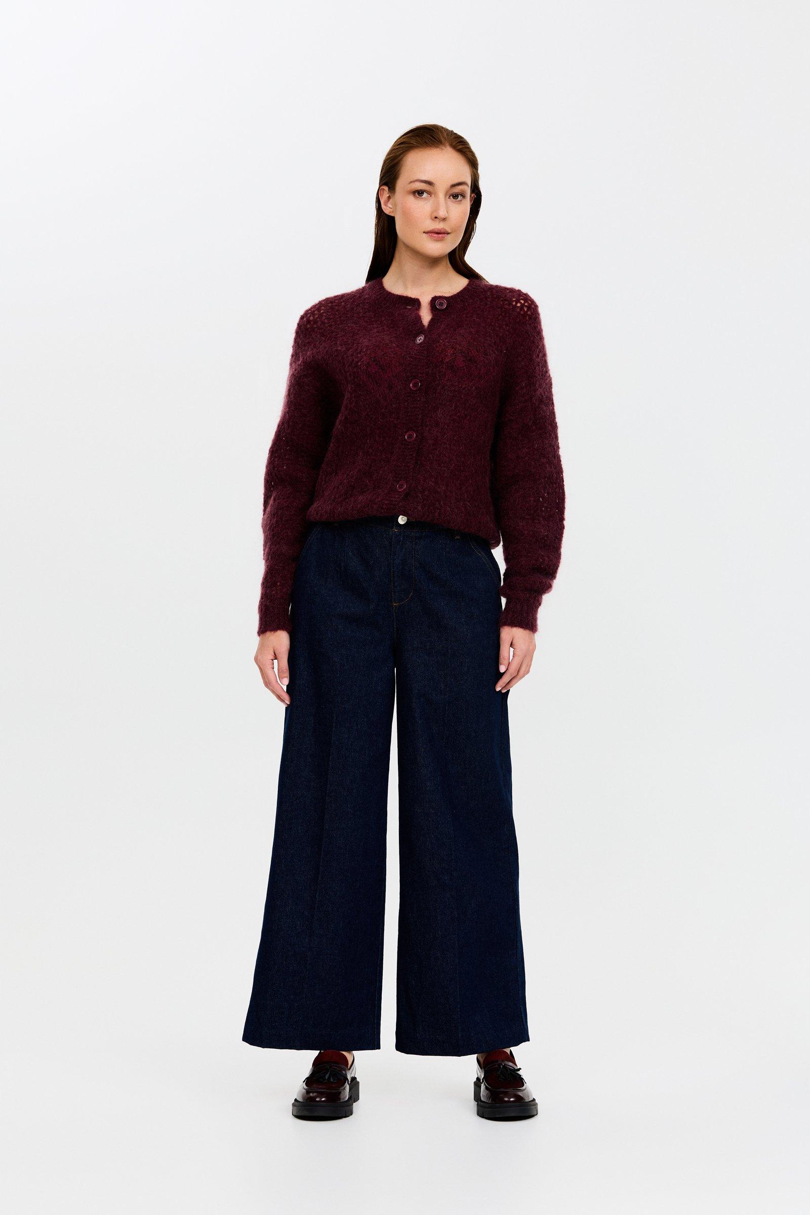 CKS - CARDIDROP - Strickjacke - Violett